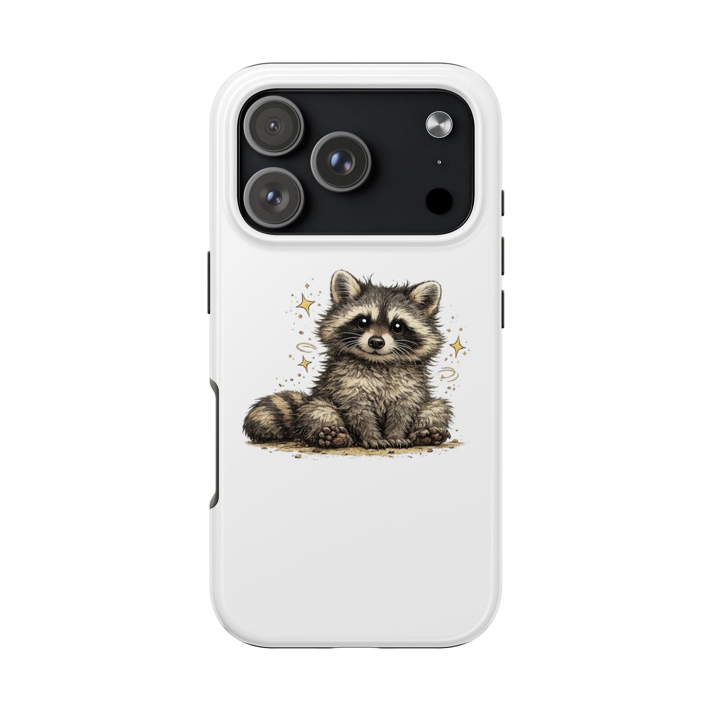 Sweet & Savage Raccoon Phone Case — Tough & Cute Protective Phone Cover