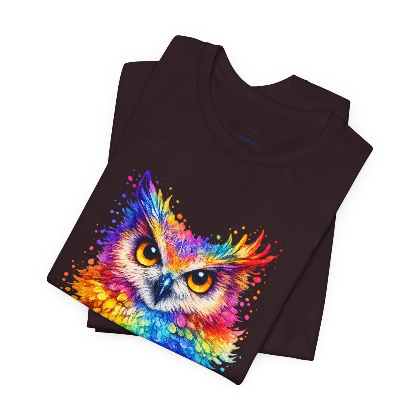 Watercolor Wildlife Owl T-Shirt