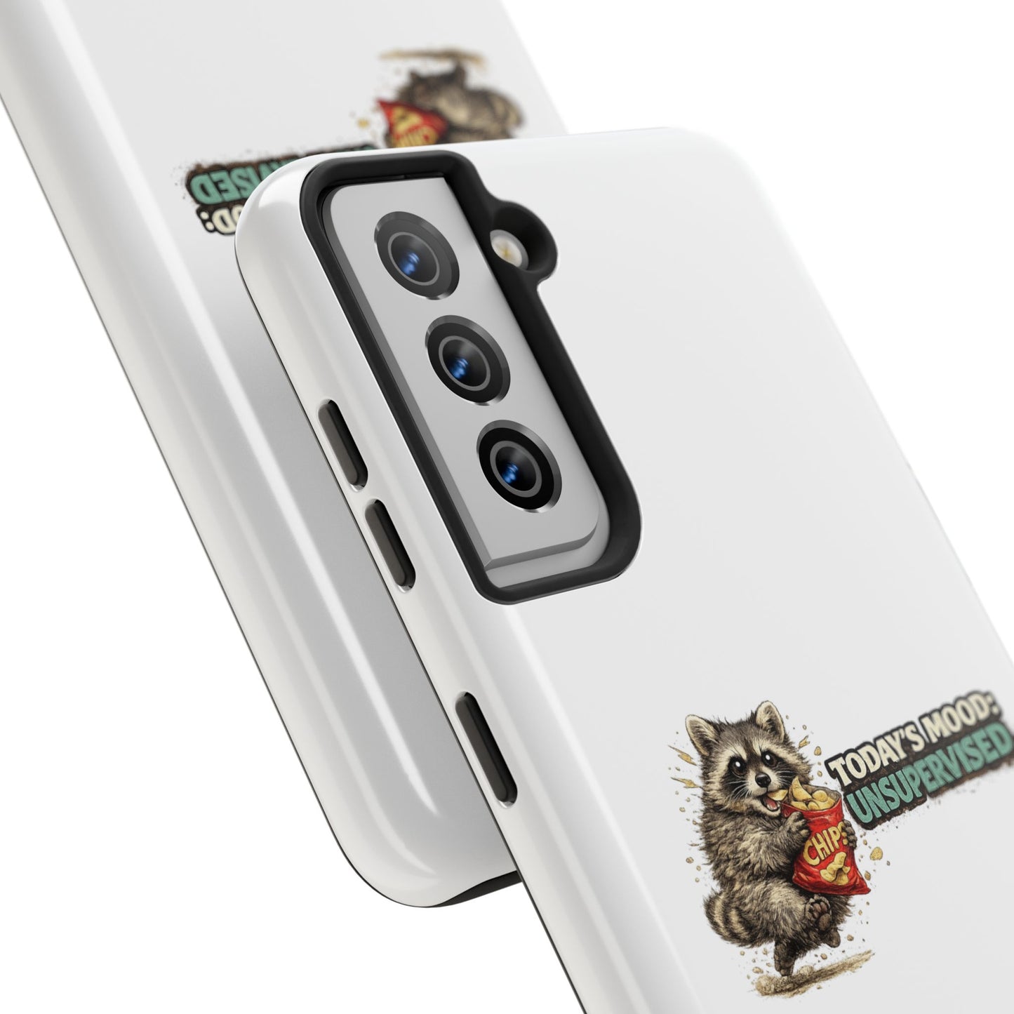 Today's Mood Raccoon Phone Case — Tough & Cute Protective Phone Cover