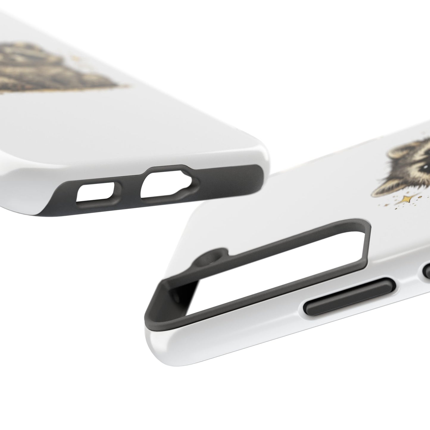 Sweet & Savage Raccoon Phone Case — Tough & Cute Protective Phone Cover