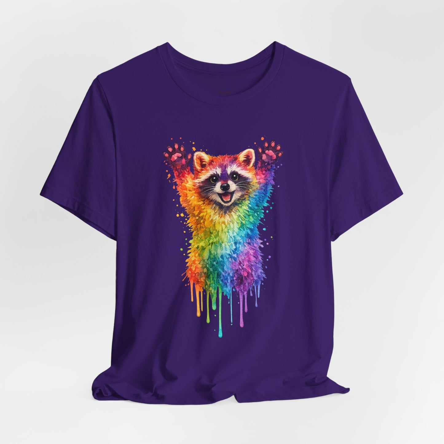 Watercolor Wildlife Raccoon T-Shirt
