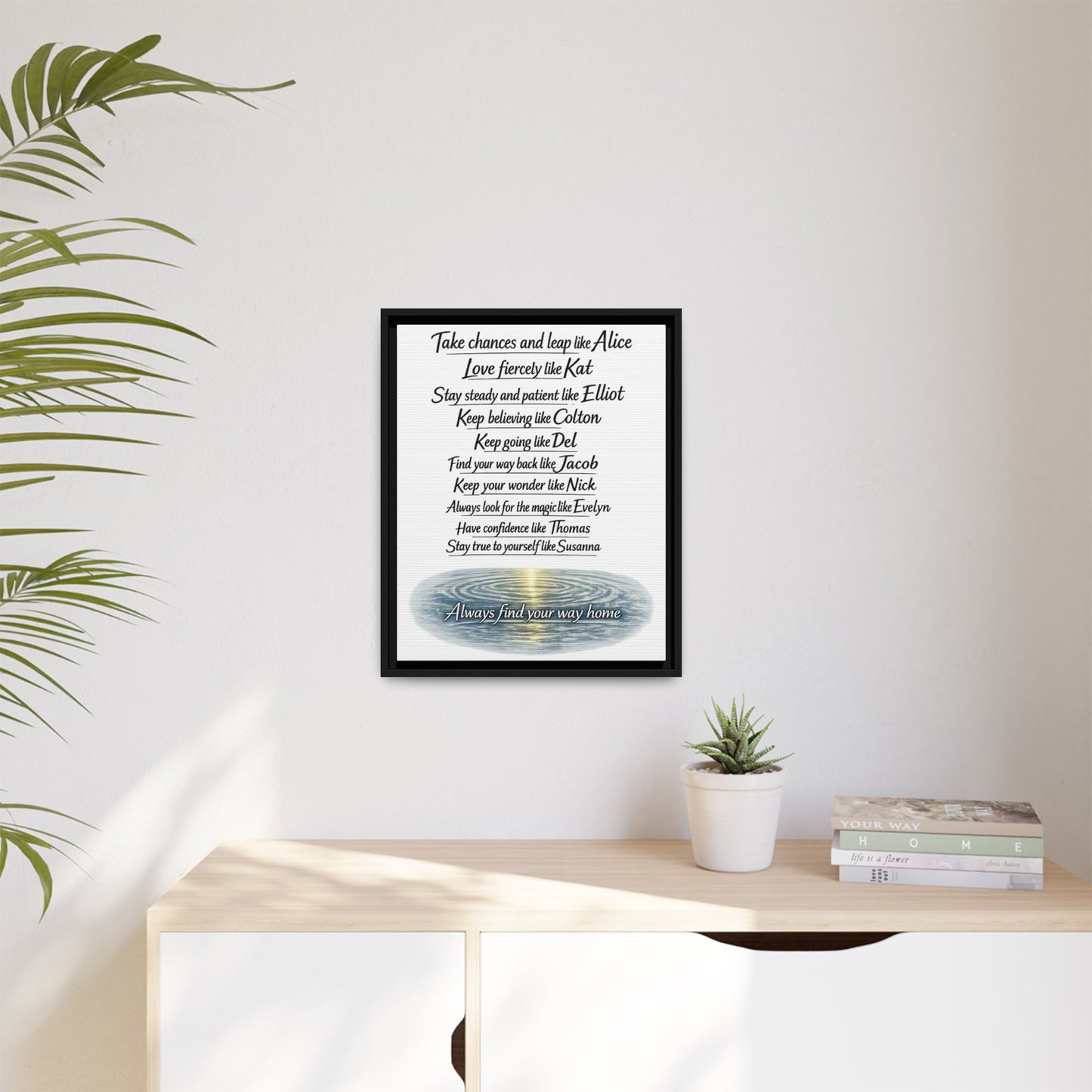 Find Your Way | Matte Canvas, Framed