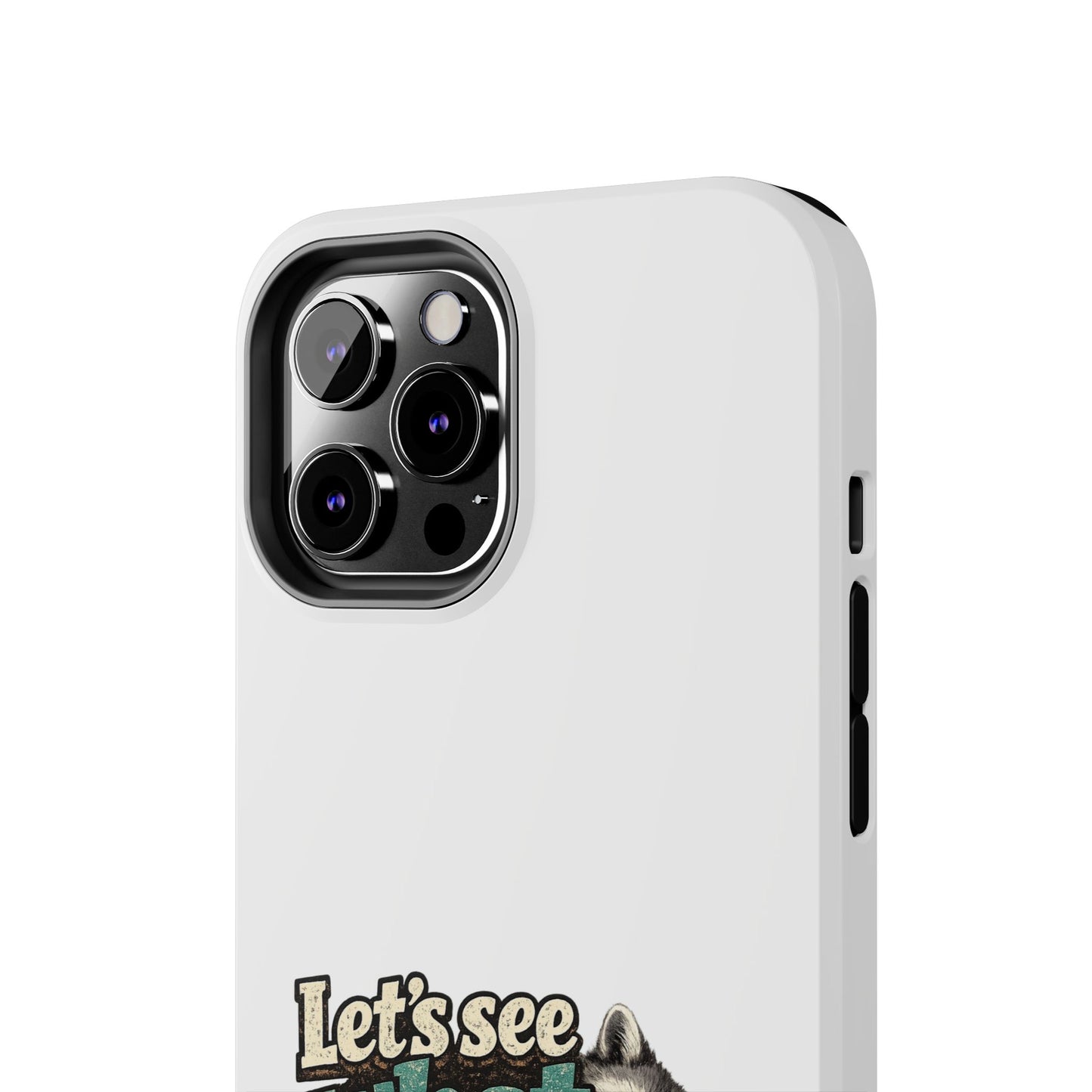 Peek & See Raccoon Phone Case — Tough & Cute Protective Phone Cover