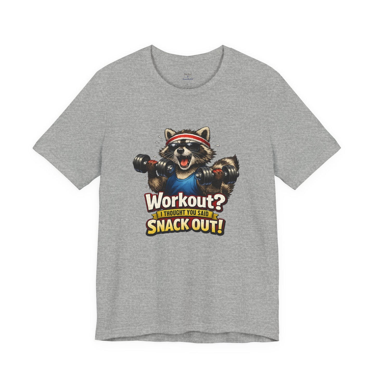 Snack Out Raccoon T-shirt