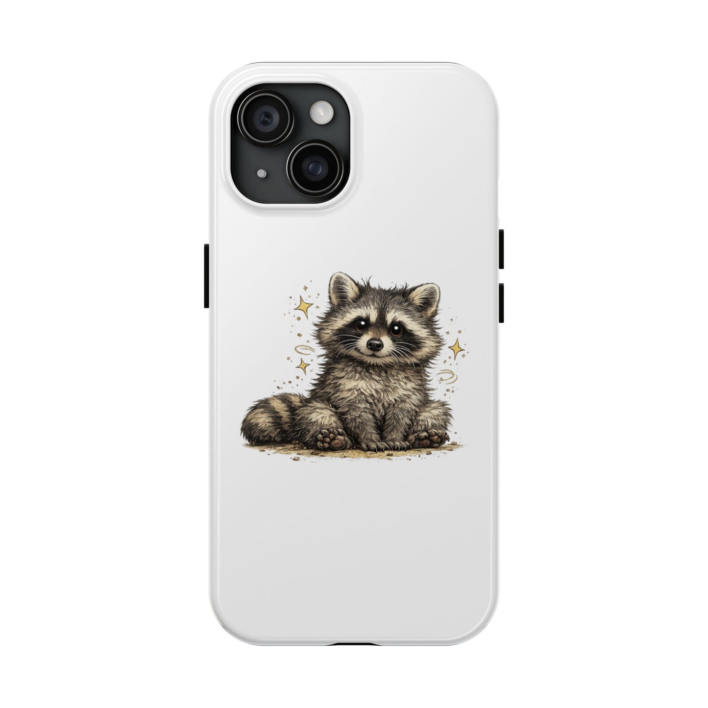 Sweet & Savage Raccoon Phone Case — Tough & Cute Protective Phone Cover
