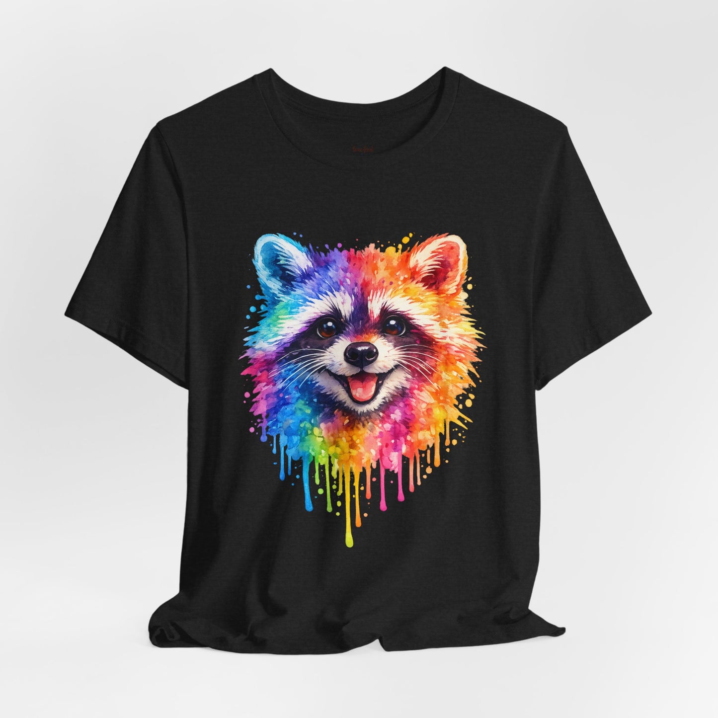 Watercolor Wildlife Raccoon T-Shirt