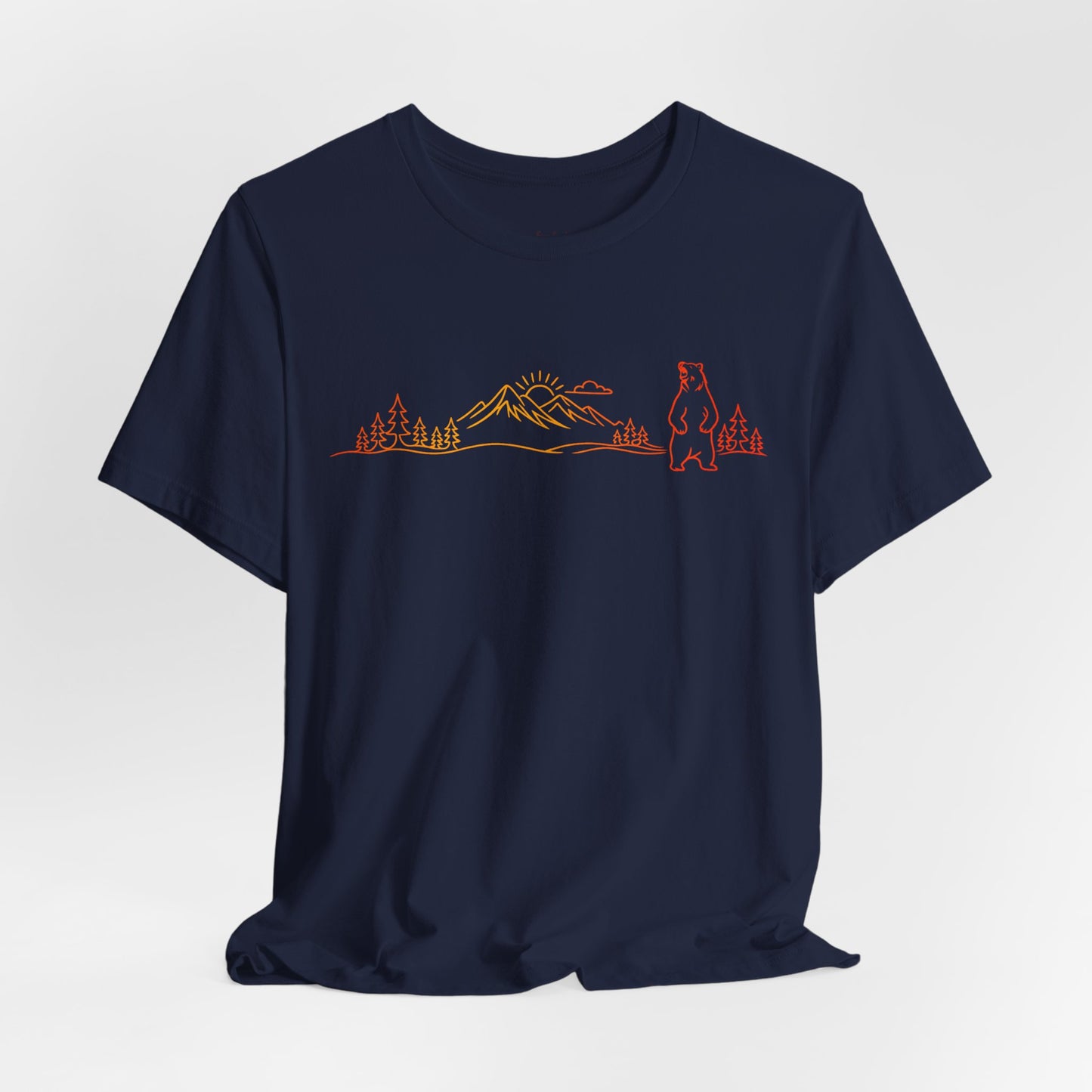 Standing Bear Mountain Scene Tee
