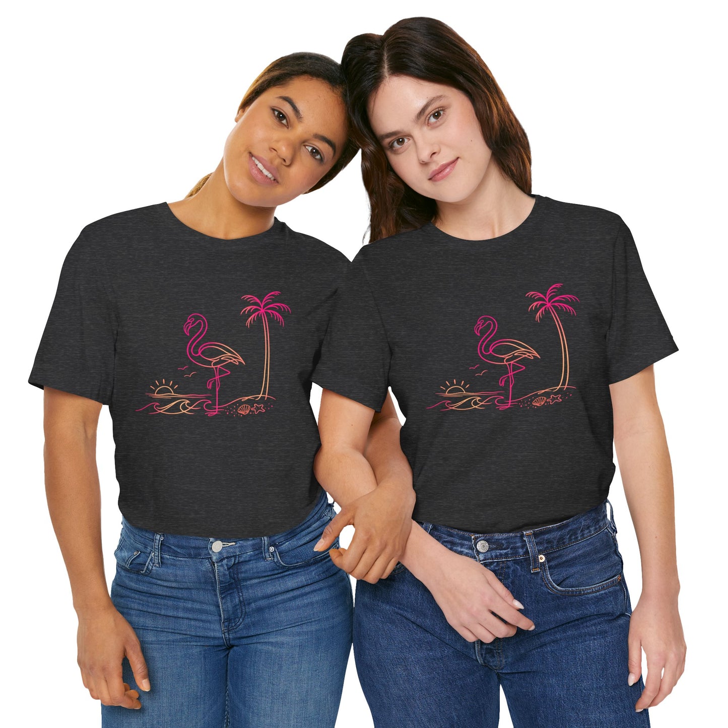 Flamingo Wild Lines T-Shirt