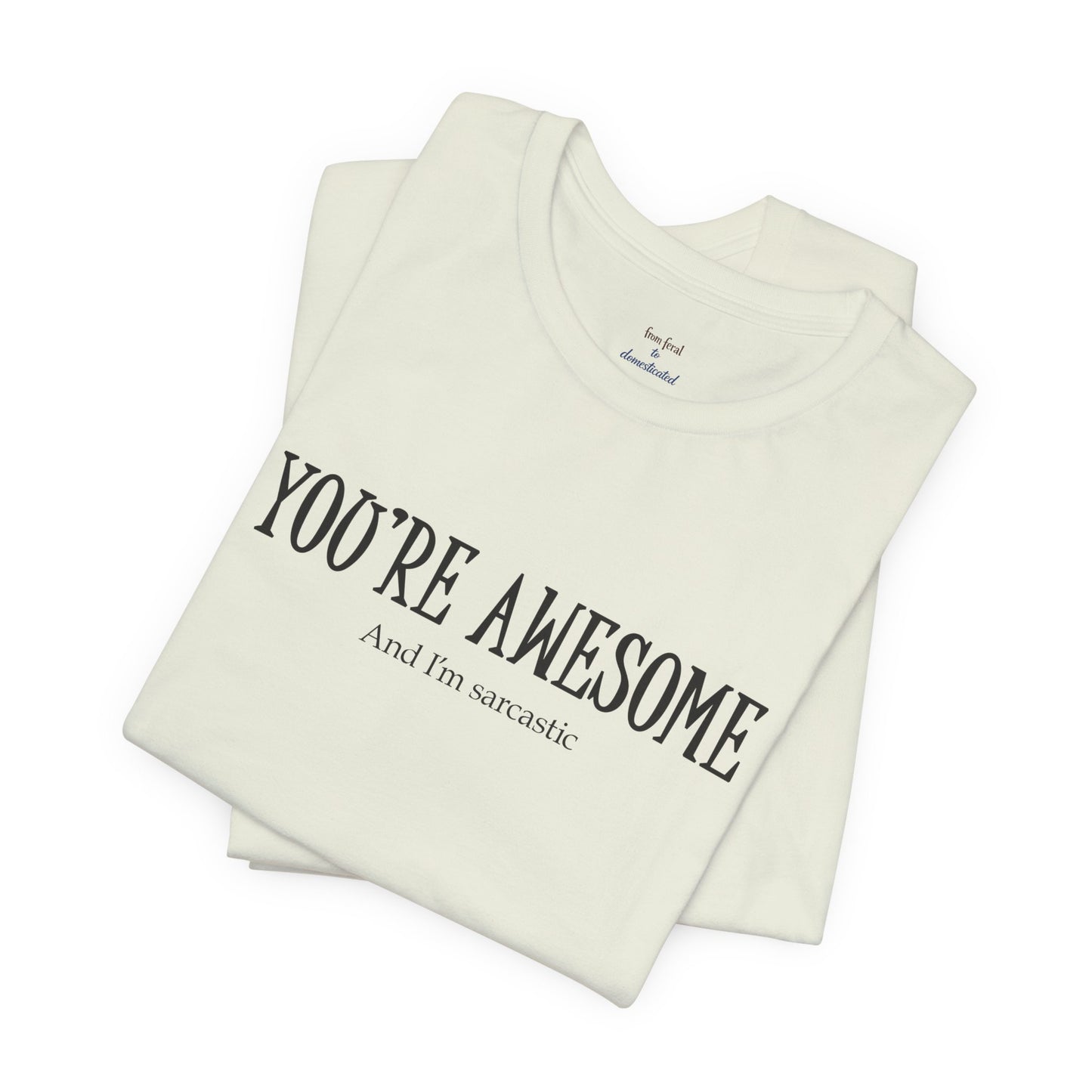 You're Awesome (And I'm Sarcastic) T-Shirt