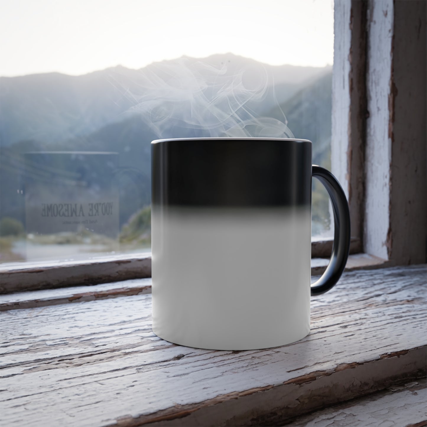 You're Awesome / And I'm Sarcastic Color Morphing Mug — 11oz