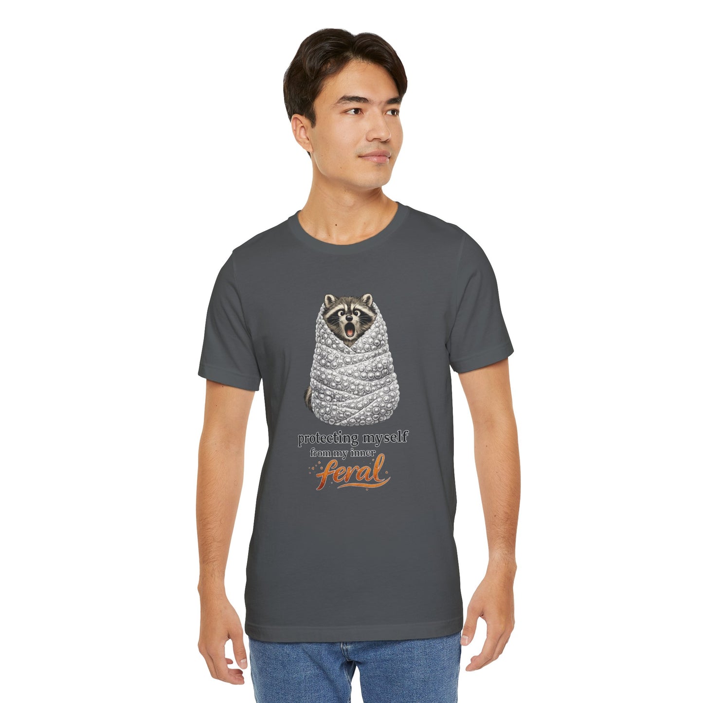 Bubble Wrapped Raccoon T-shirt