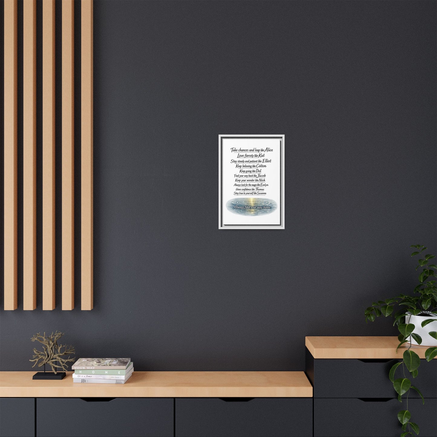 Find Your Way | Matte Canvas, Framed