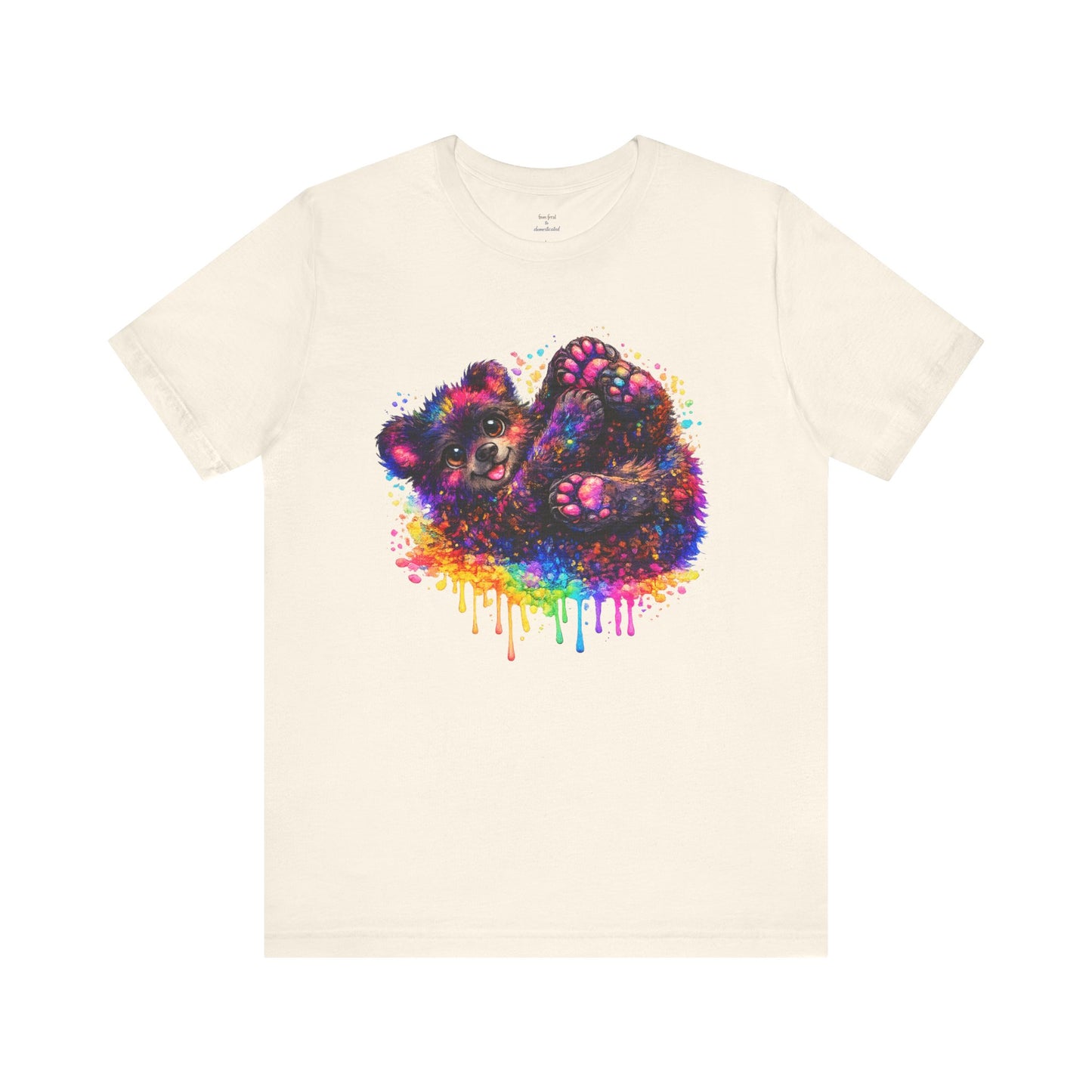 Watercolor Wildlife Bear Cub T-Shirt