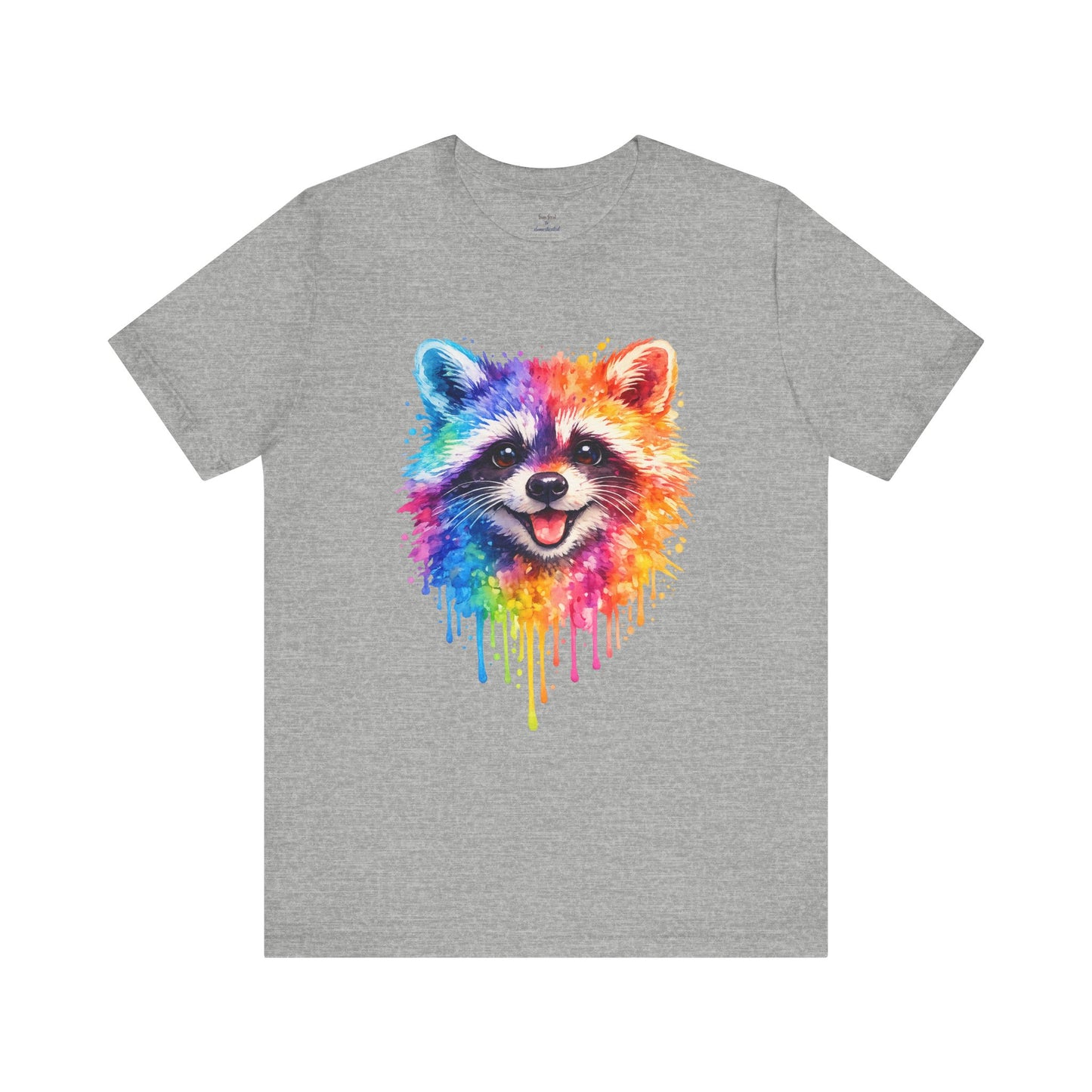 Watercolor Wildlife Raccoon T-Shirt