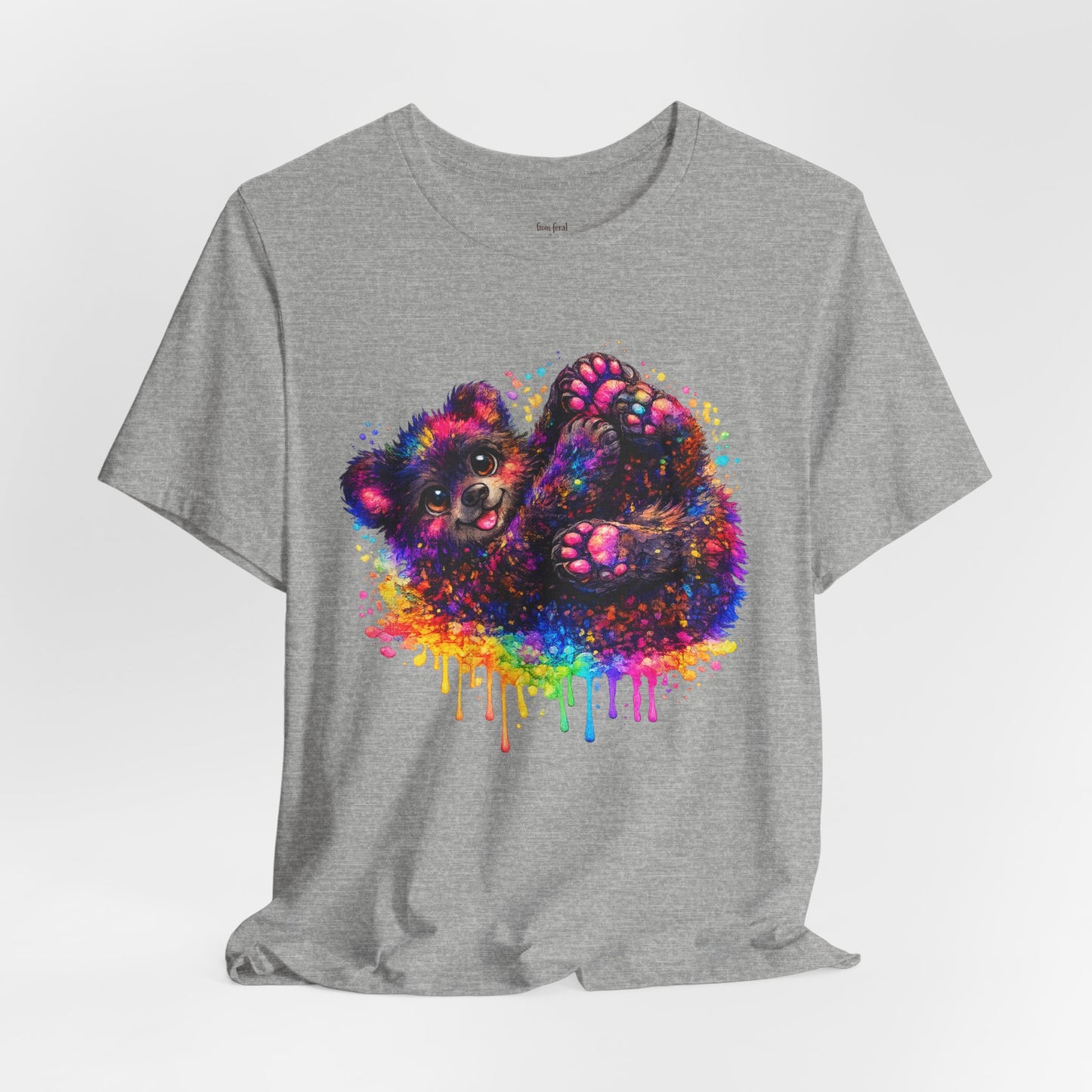 Watercolor Wildlife Bear Cub T-Shirt