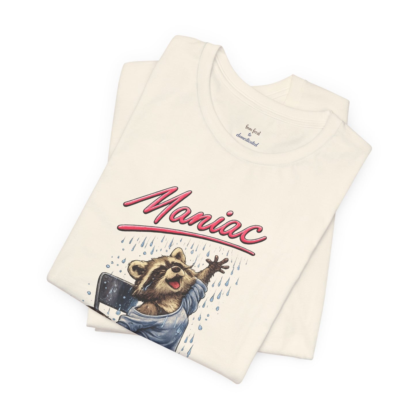 Maniac Raccoon T-shirt
