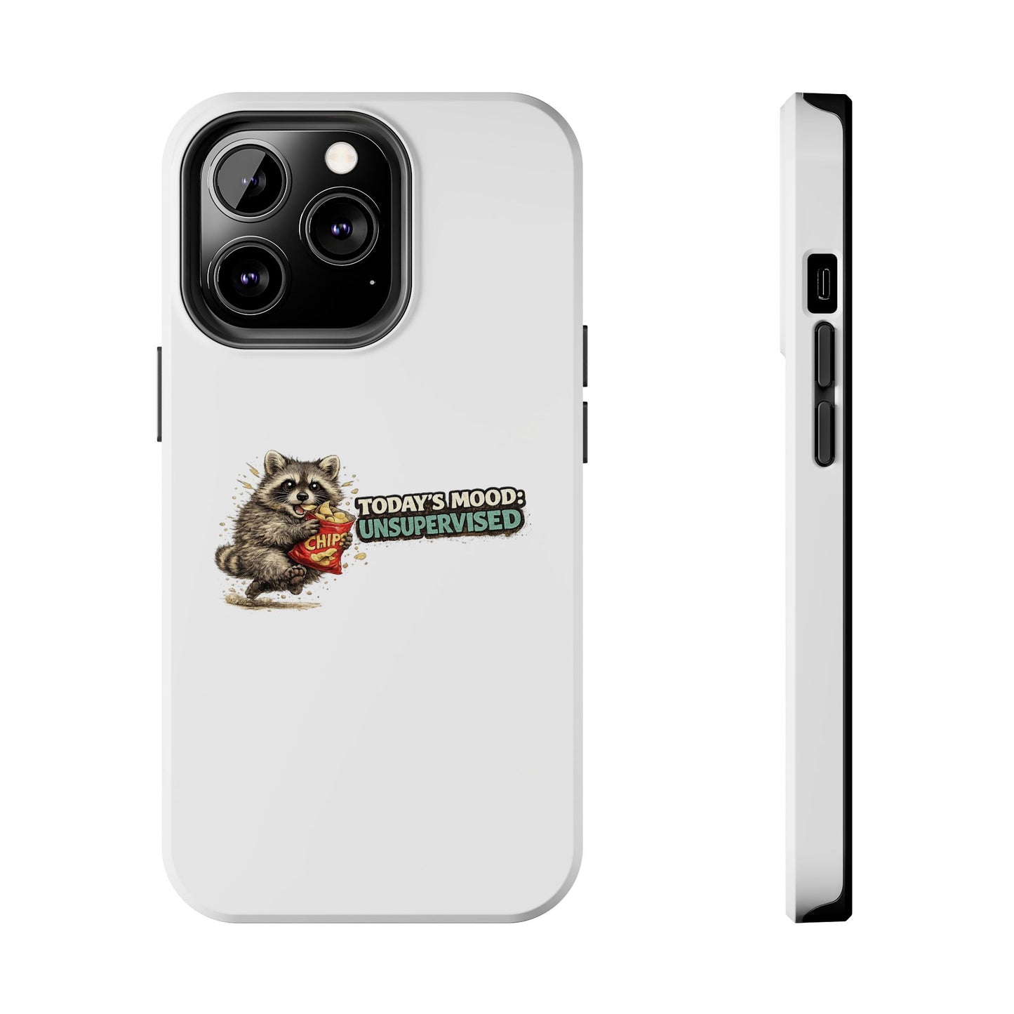 Today's Mood Raccoon Phone Case — Tough & Cute Protective Phone Cover