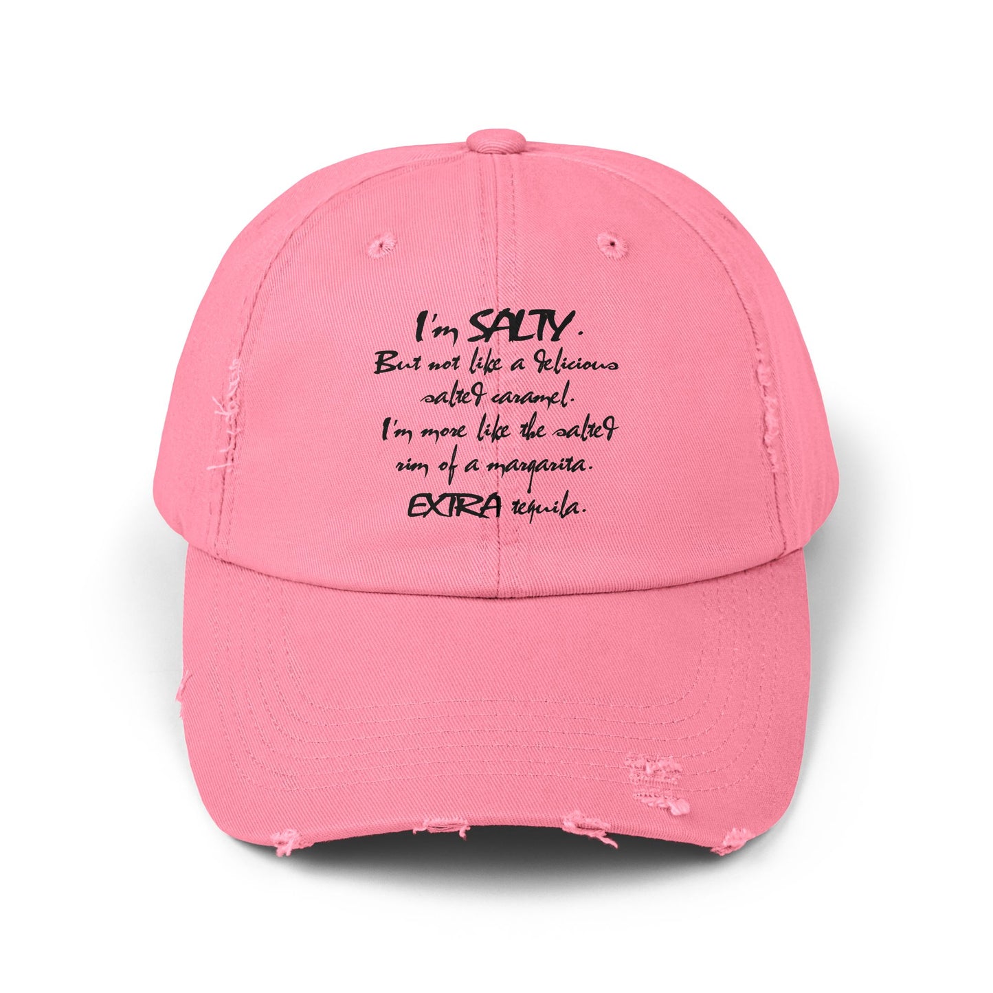 "Salty" Distressed Cap —  Funny Truth Hat