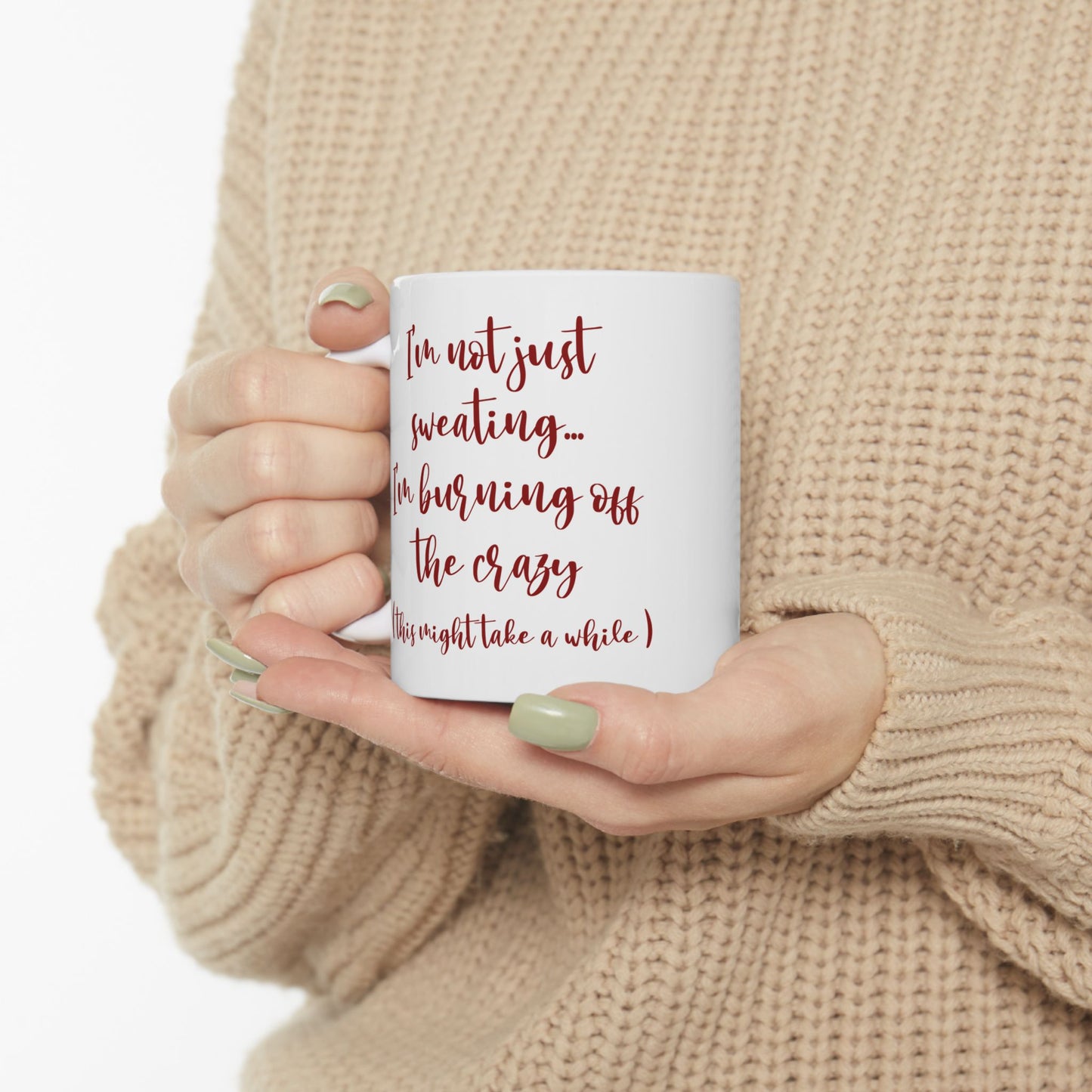 "Sweating" Ceramic Mug  (11oz & 15oz)