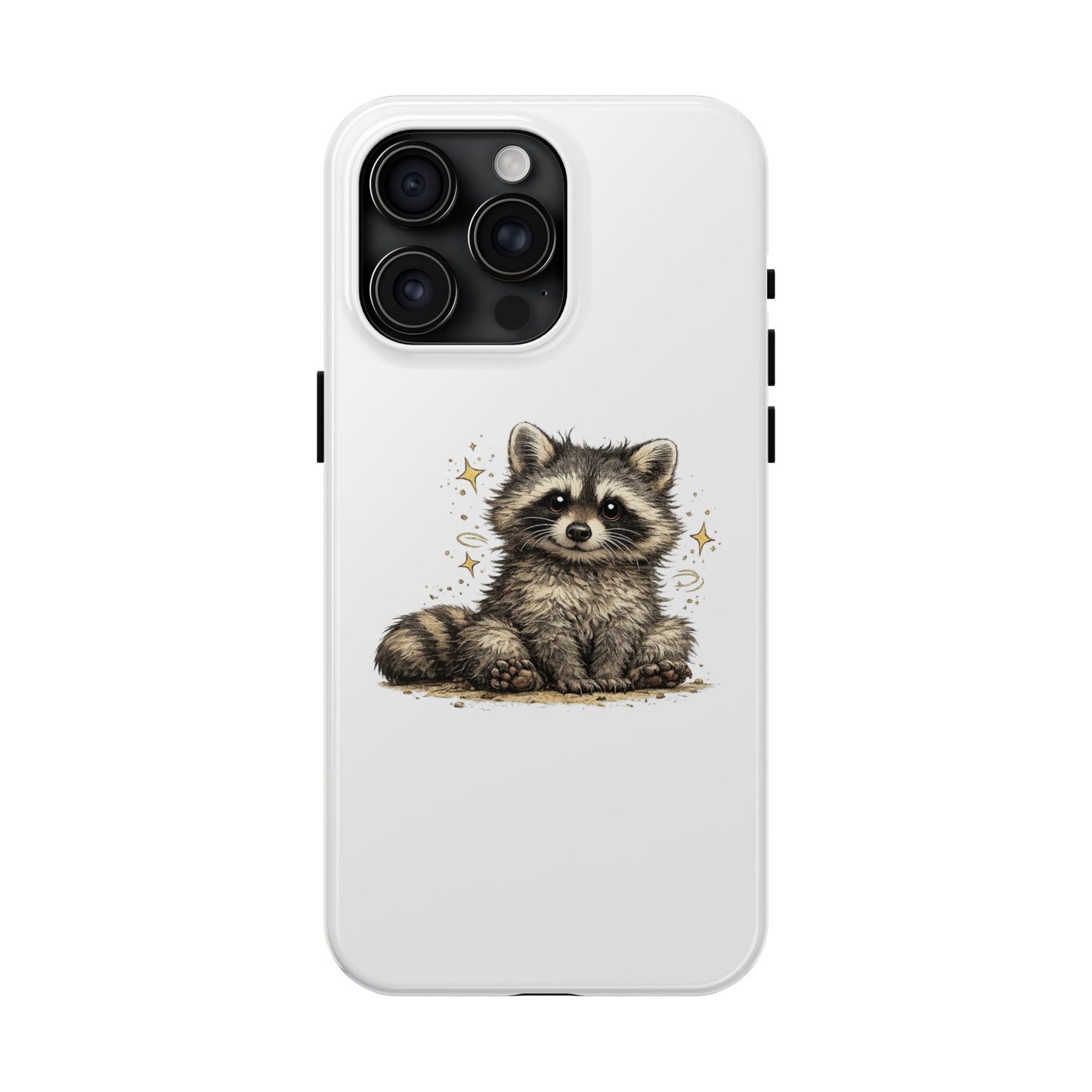 Sweet & Savage Raccoon Phone Case — Tough & Cute Protective Phone Cover