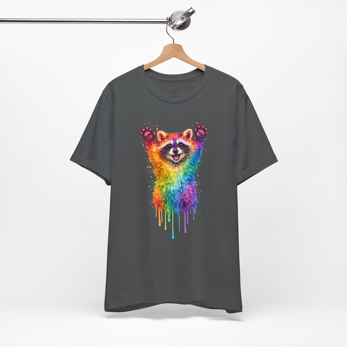 Watercolor Wildlife Raccoon T-Shirt