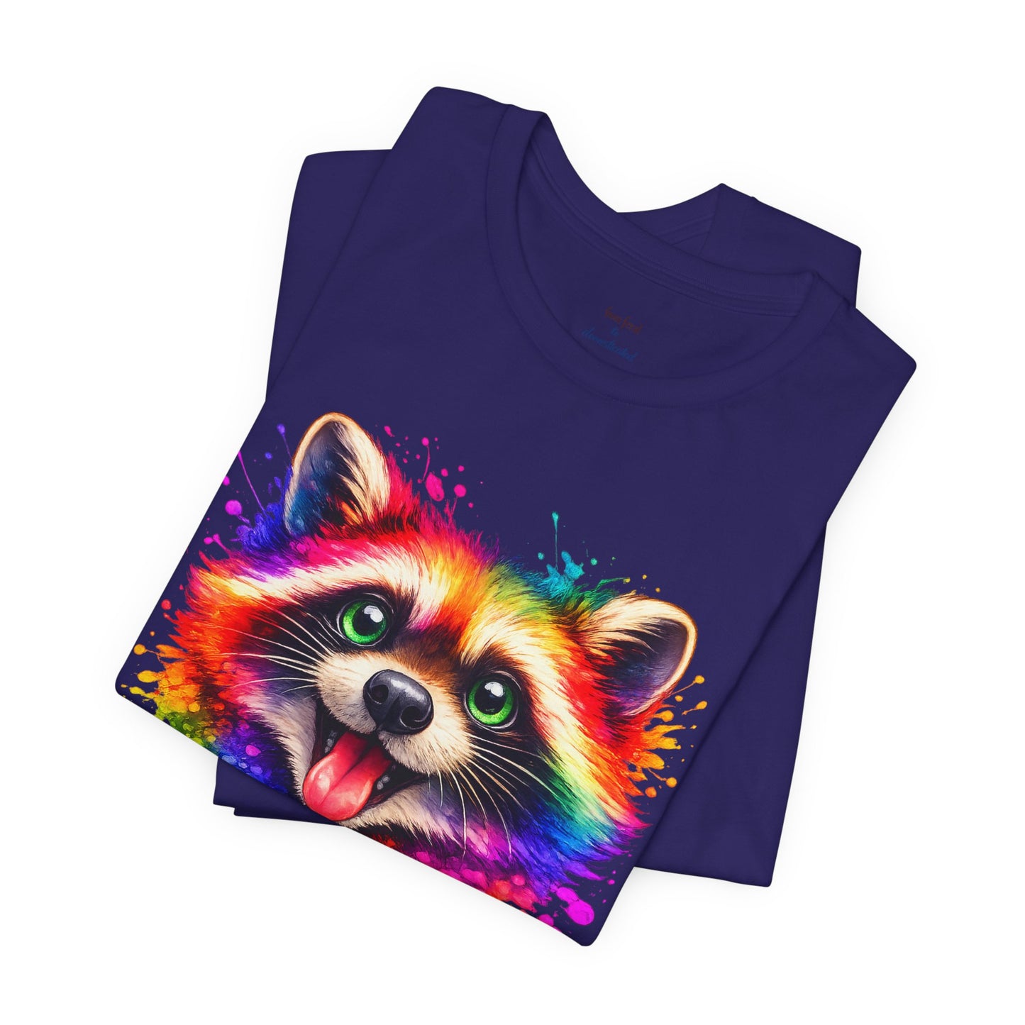 Watercolor Wildlife Raccoon T-Shirt