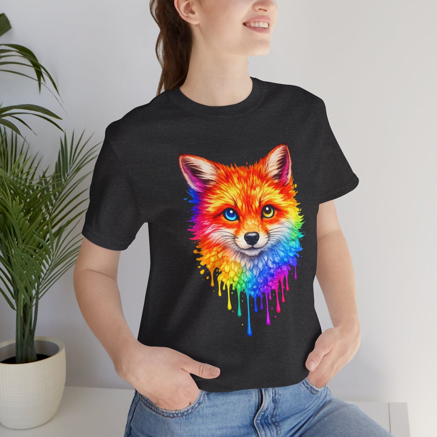 Watercolor Wildlife Fox T-Shirt