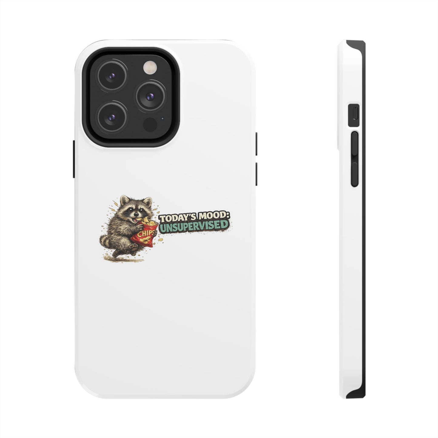 Today's Mood Raccoon Phone Case — Tough & Cute Protective Phone Cover