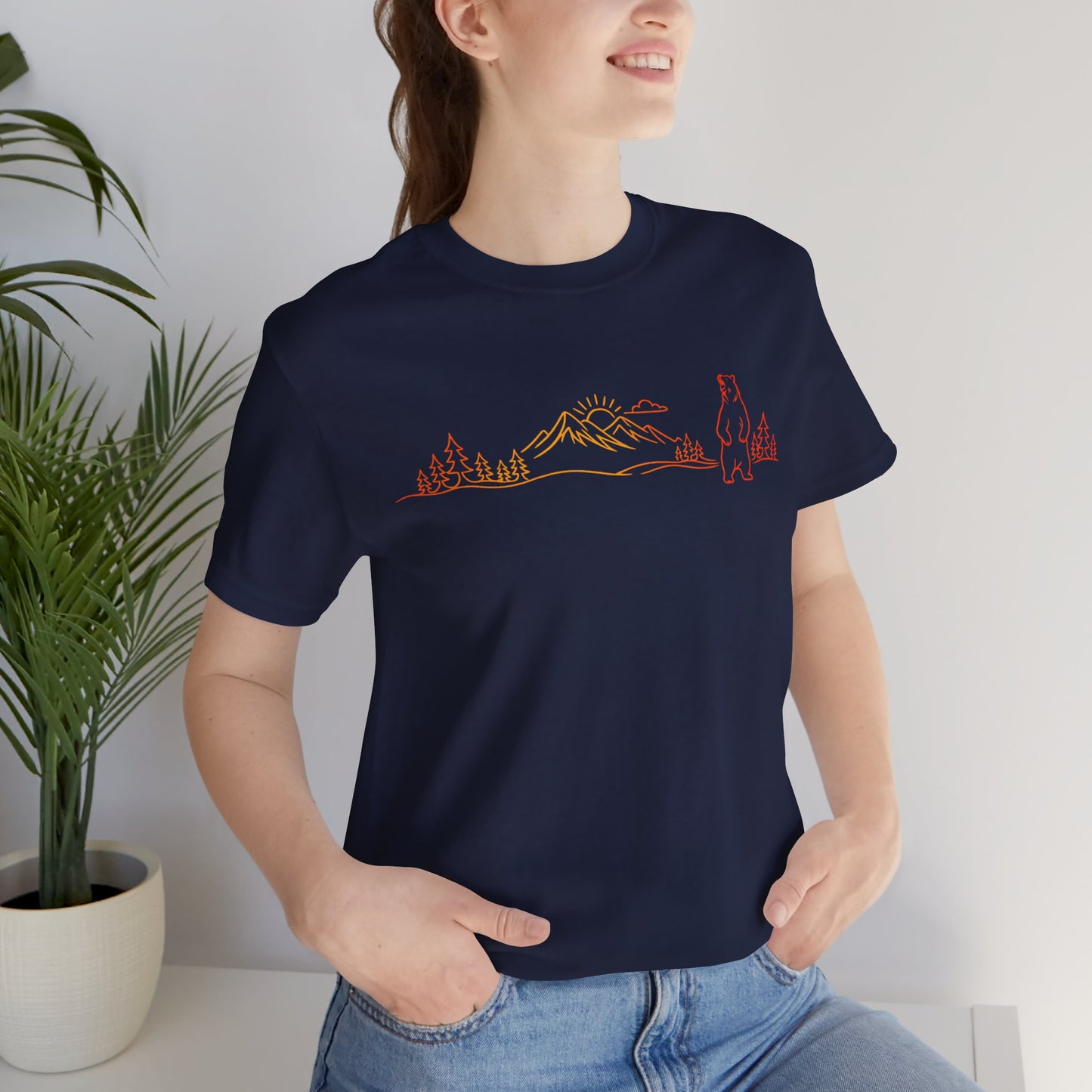 Standing Bear Mountain Scene Tee