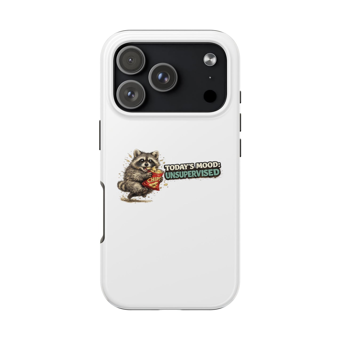 Today's Mood Raccoon Phone Case — Tough & Cute Protective Phone Cover