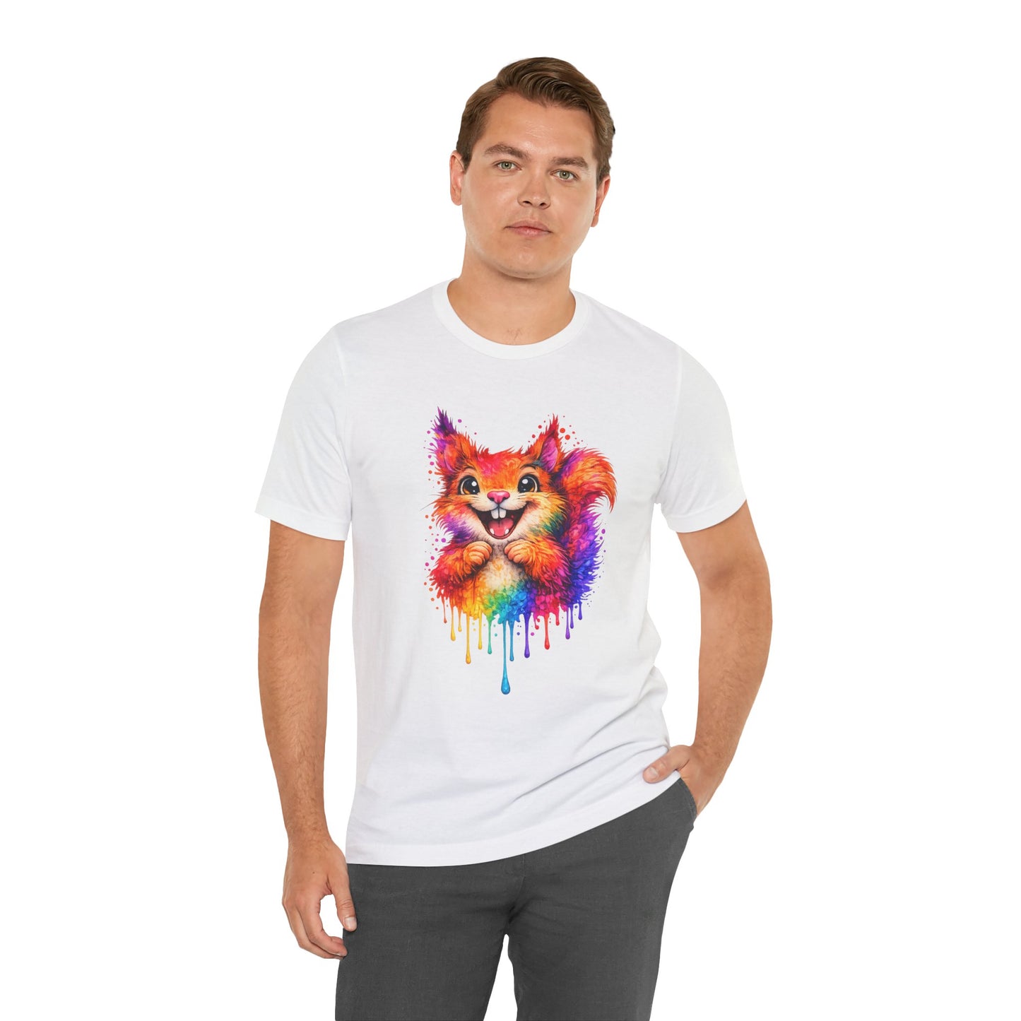 Watercolor Wildlife Squirrel T-Shirt