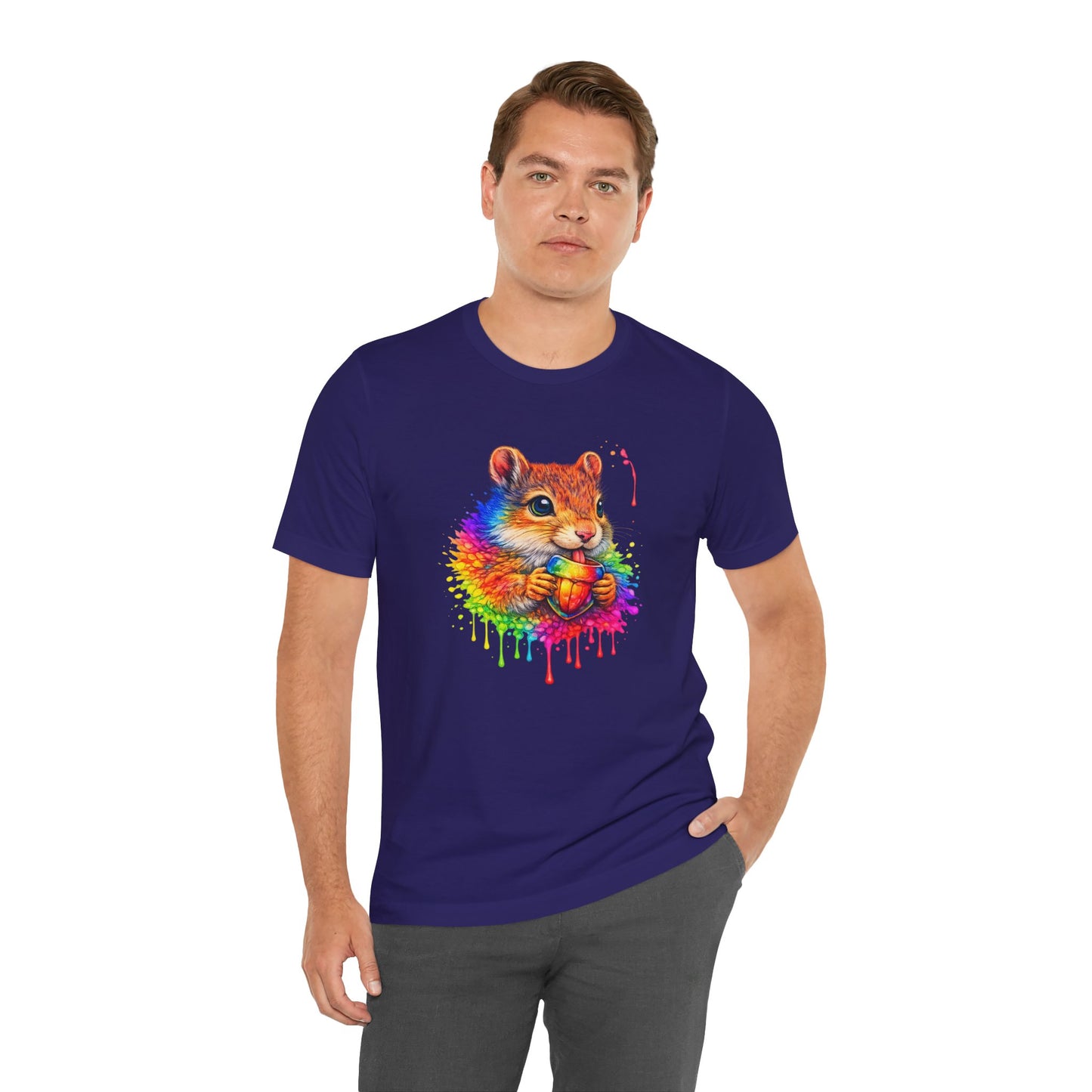 Watercolor Wildlife Squirrel T-Shirt