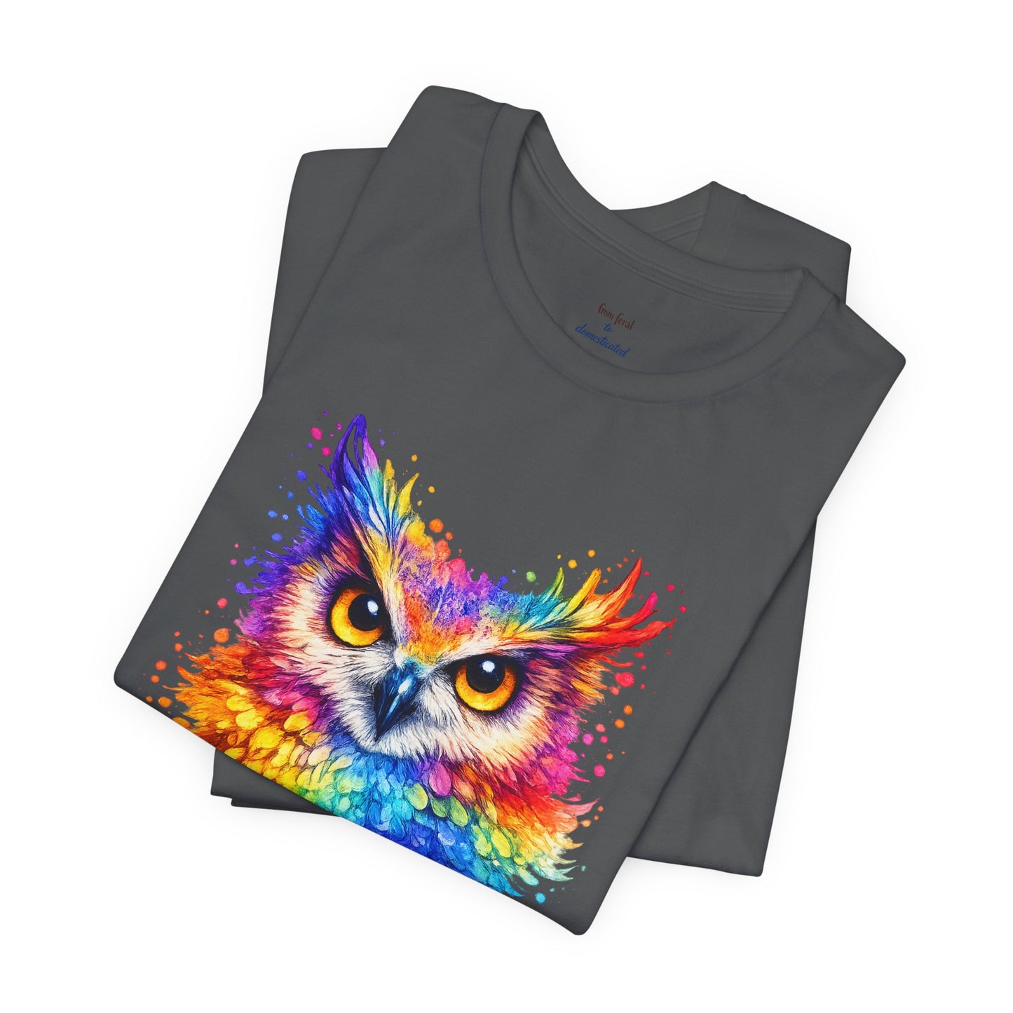 Watercolor Wildlife Owl T-Shirt