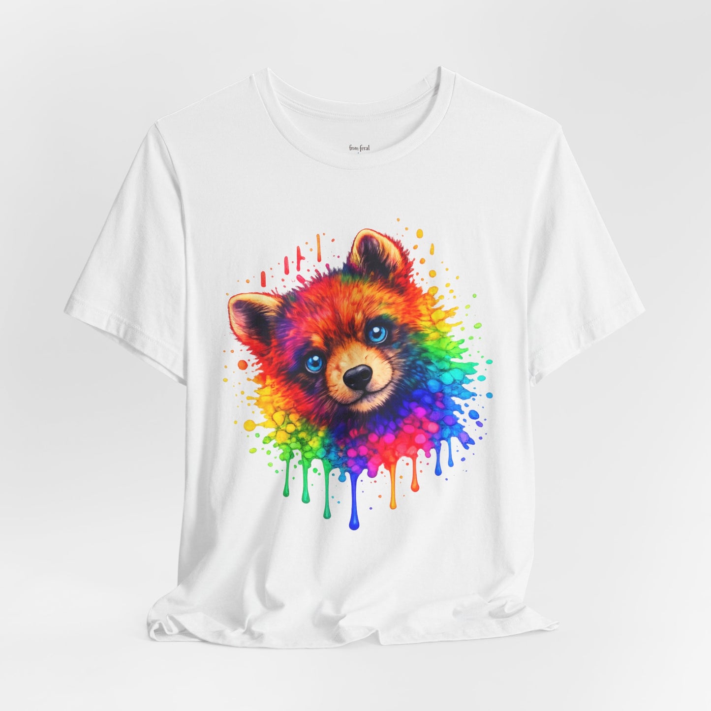Watercolor Wildlife Bear Cub T-Shirt