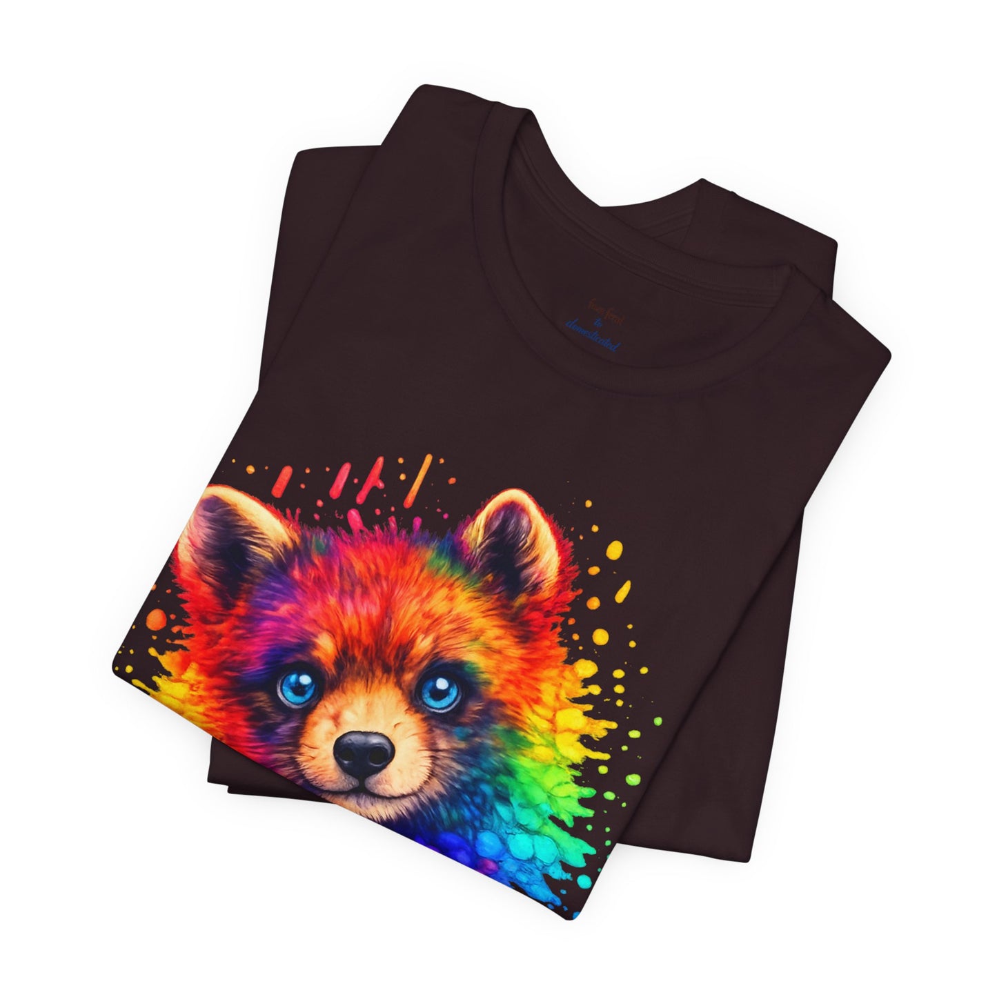 Watercolor Wildlife Bear Cub T-Shirt