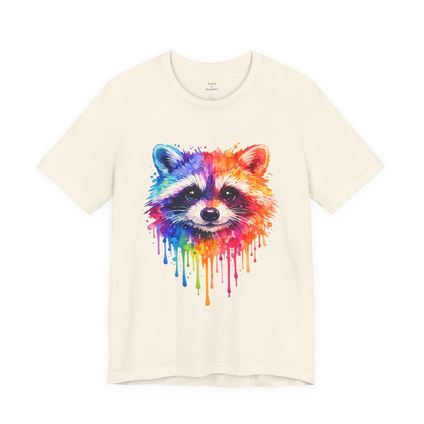 Watercolor Wildlife Raccoon T-Shirt