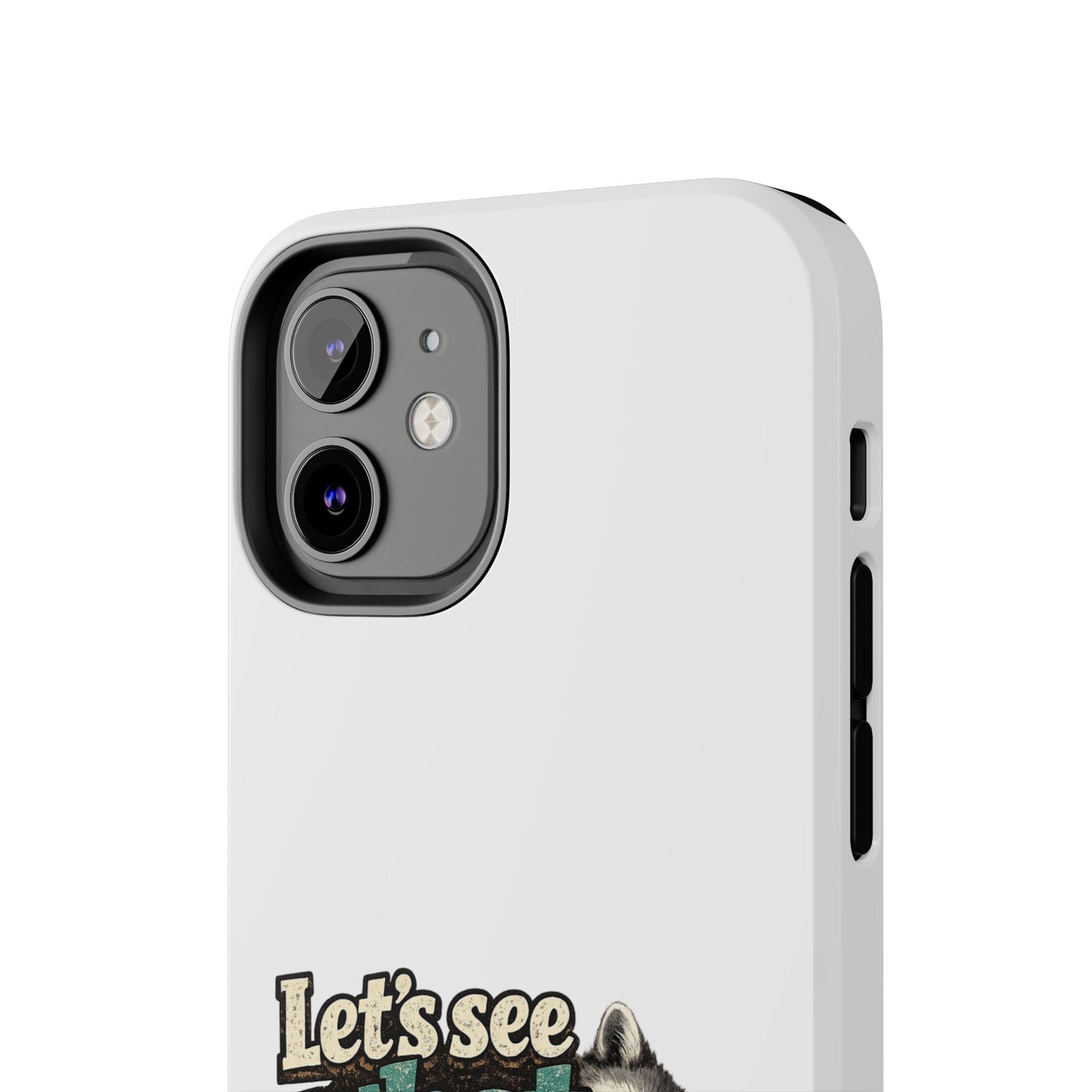 Peek & See Raccoon Phone Case — Tough & Cute Protective Phone Cover