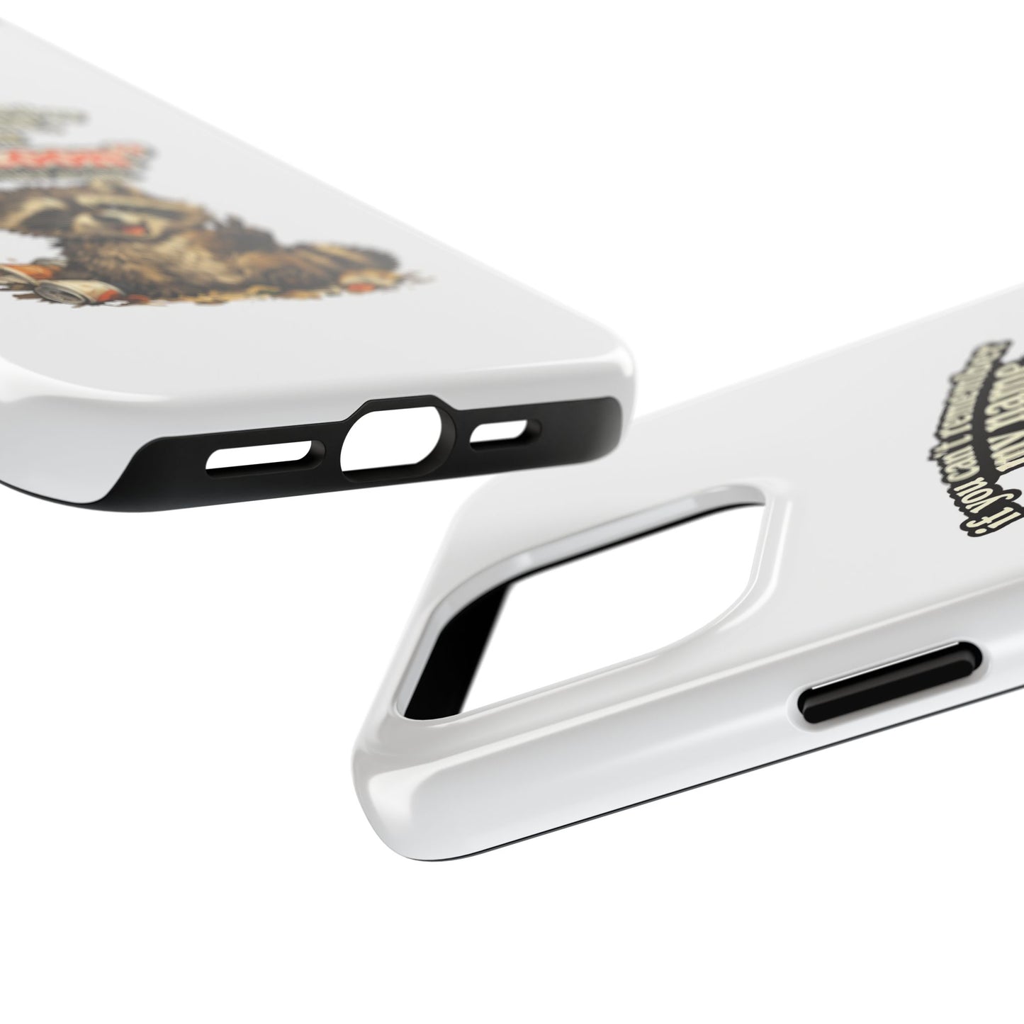 Yell Raccoon Phone Case — Tough & Cute Protective Phone Cover