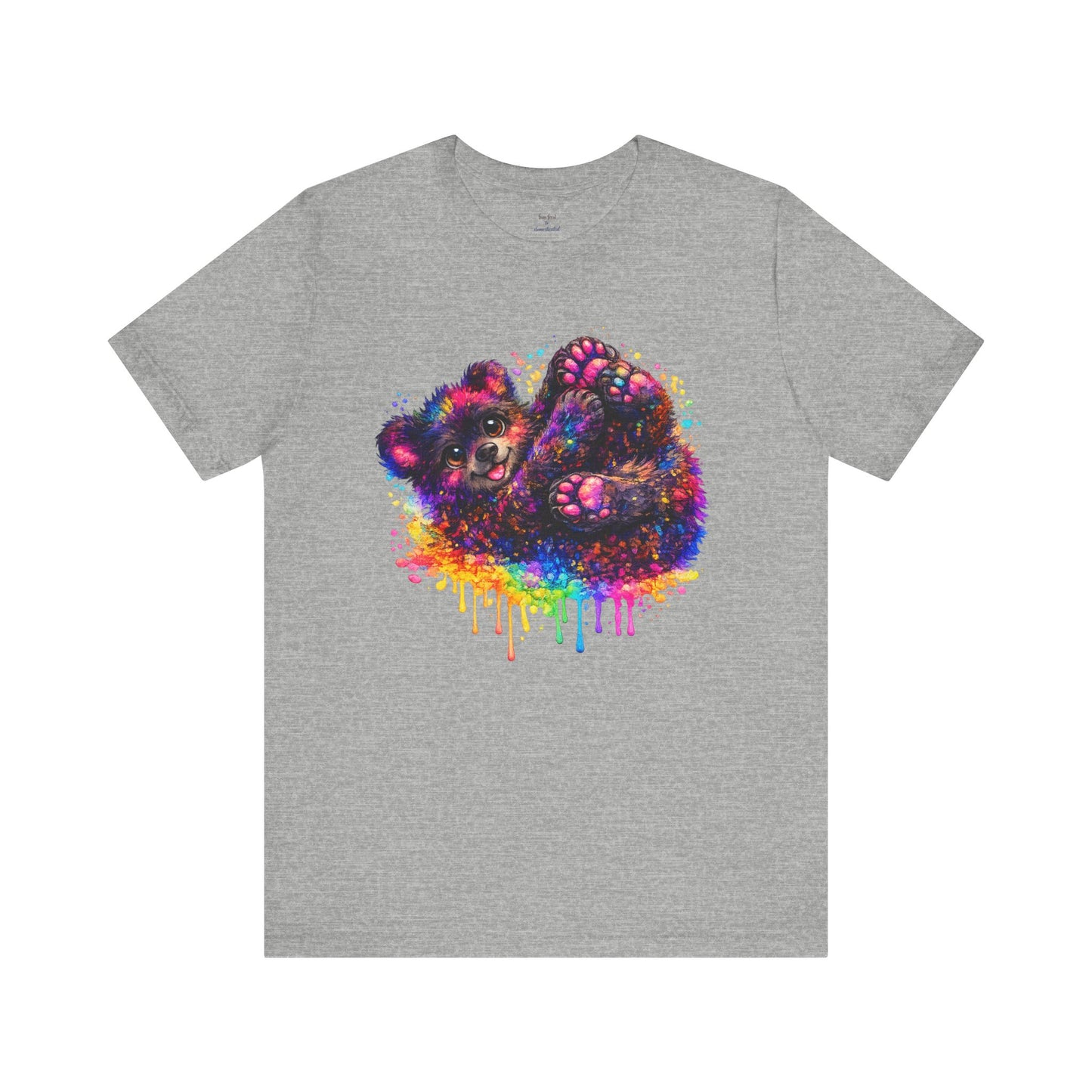 Watercolor Wildlife Bear Cub T-Shirt