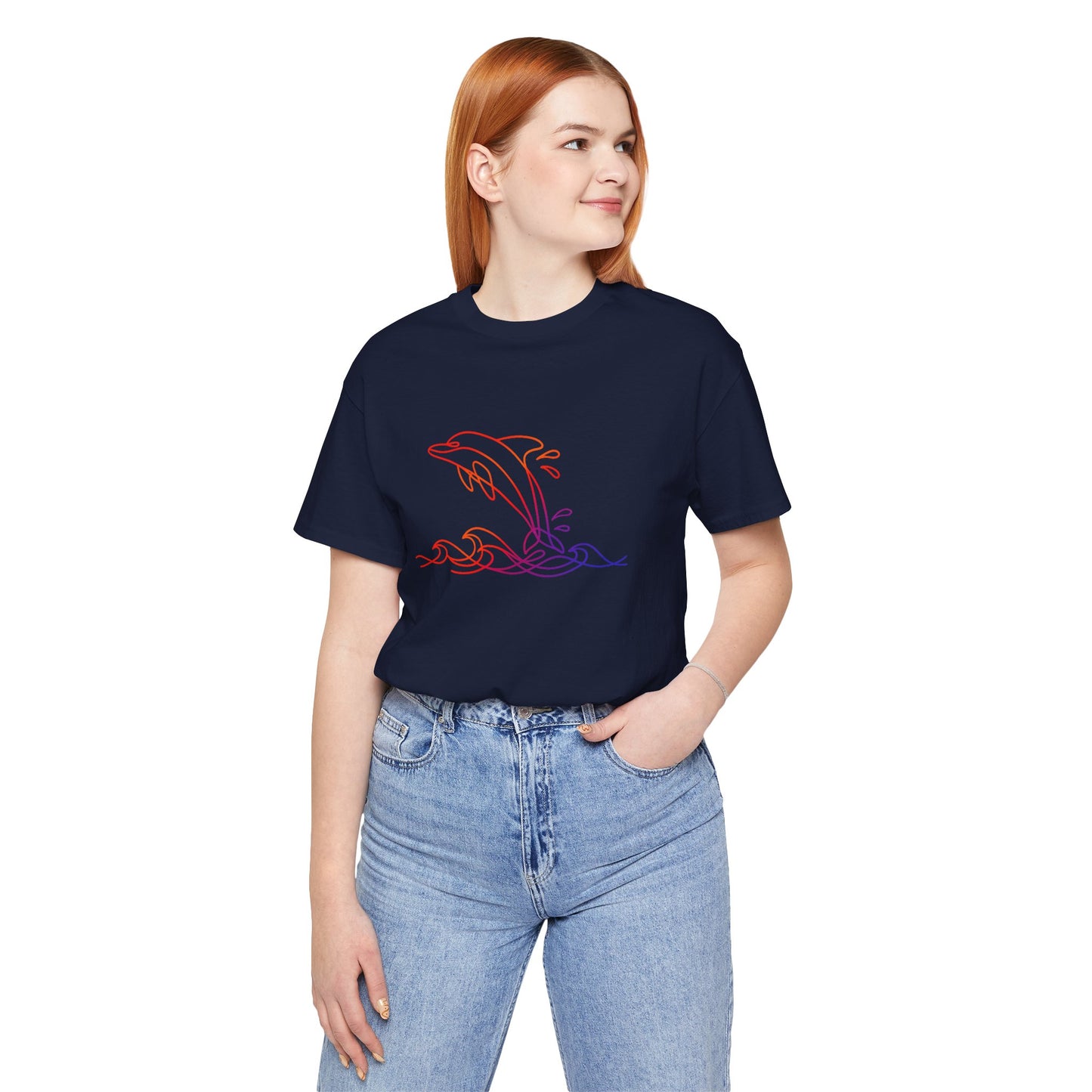 Dolphin Wild Lines T-Shirt