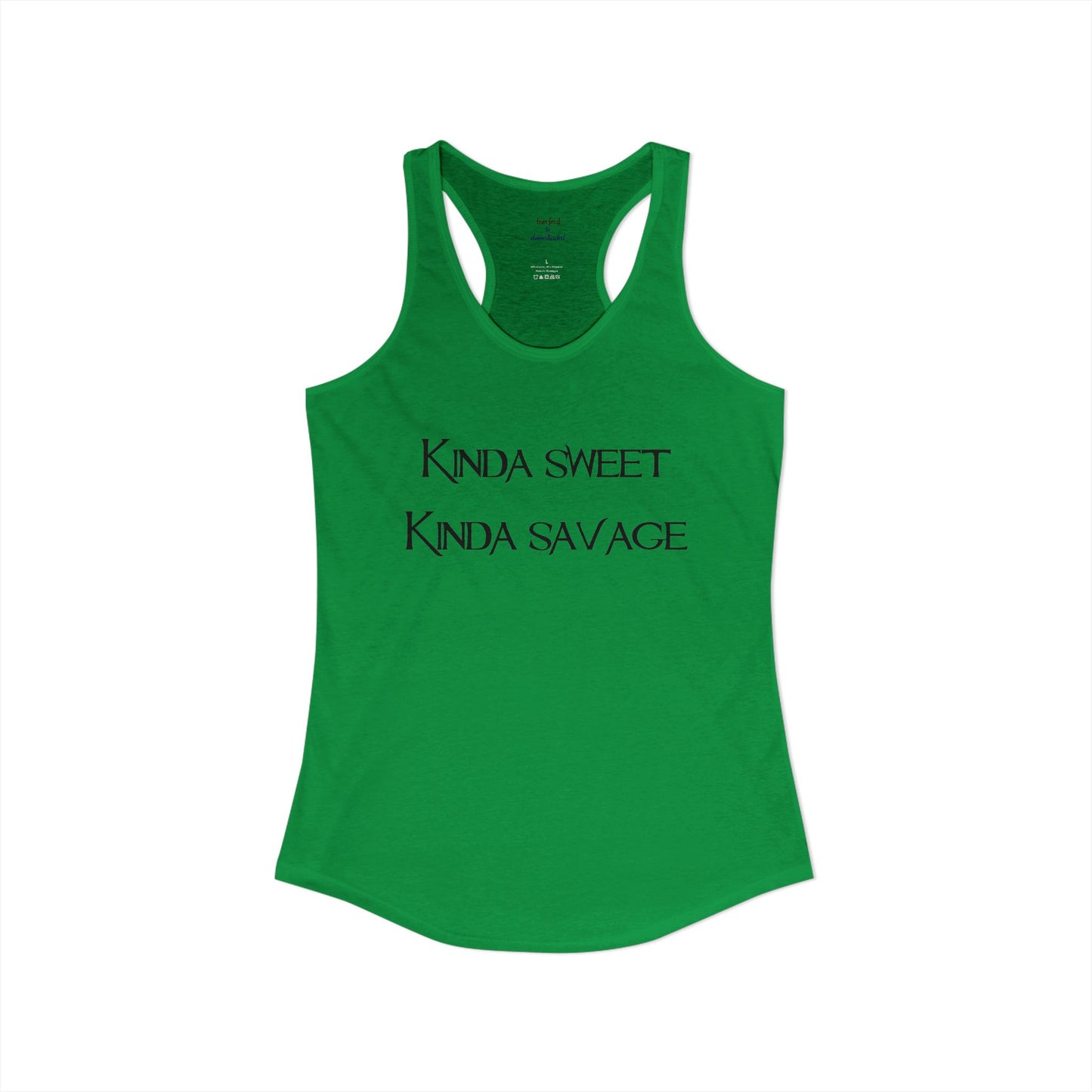 Kinda Both Racerback Tank