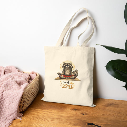 Feral Zen Canvas Tote Bag