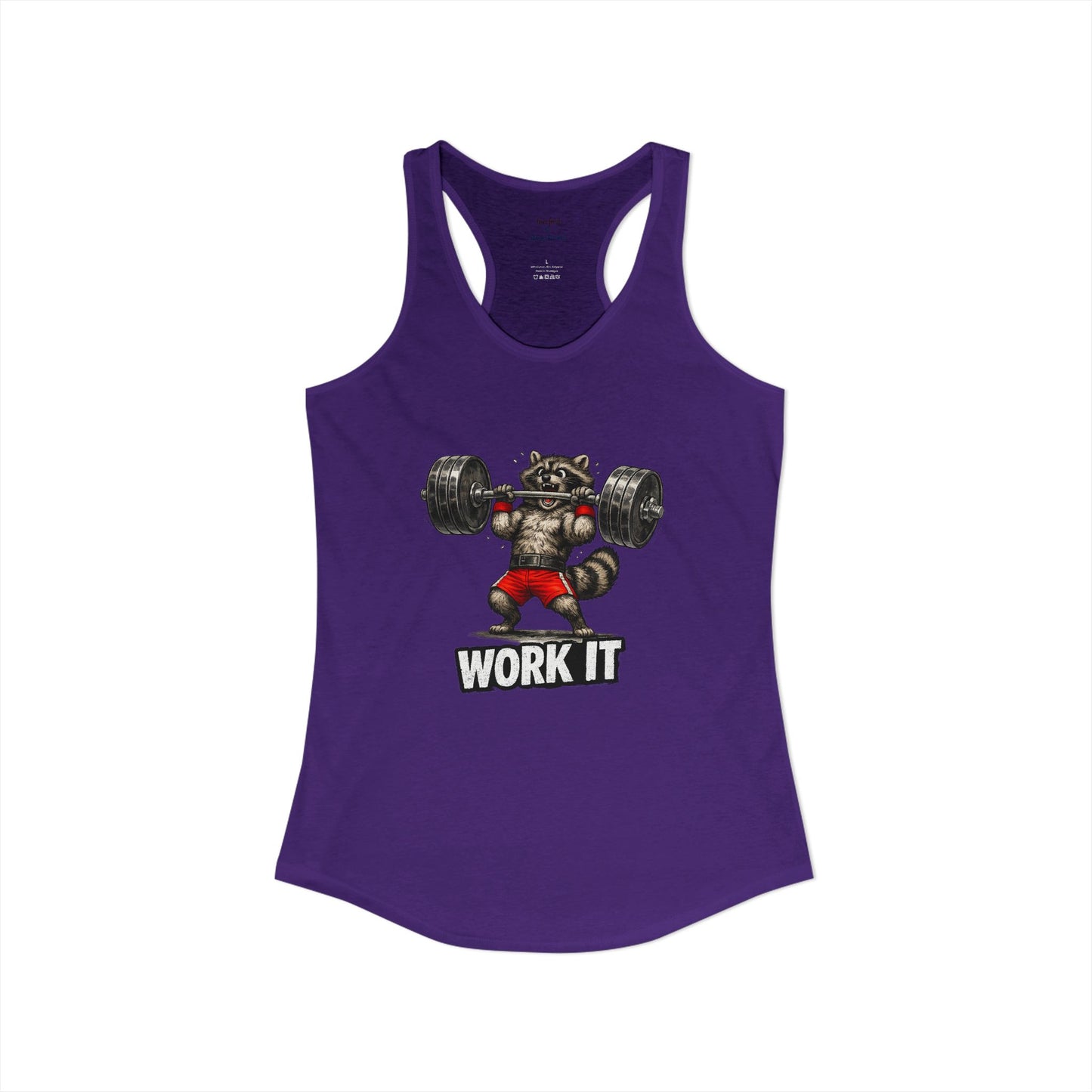 Work It Racerback Tank