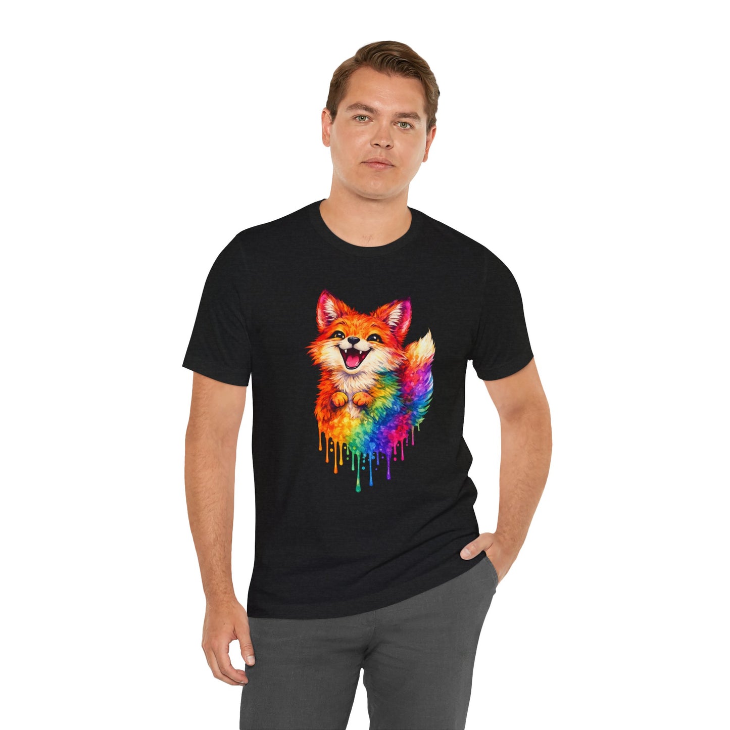 Watercolor Wildlife Fox T-Shirt