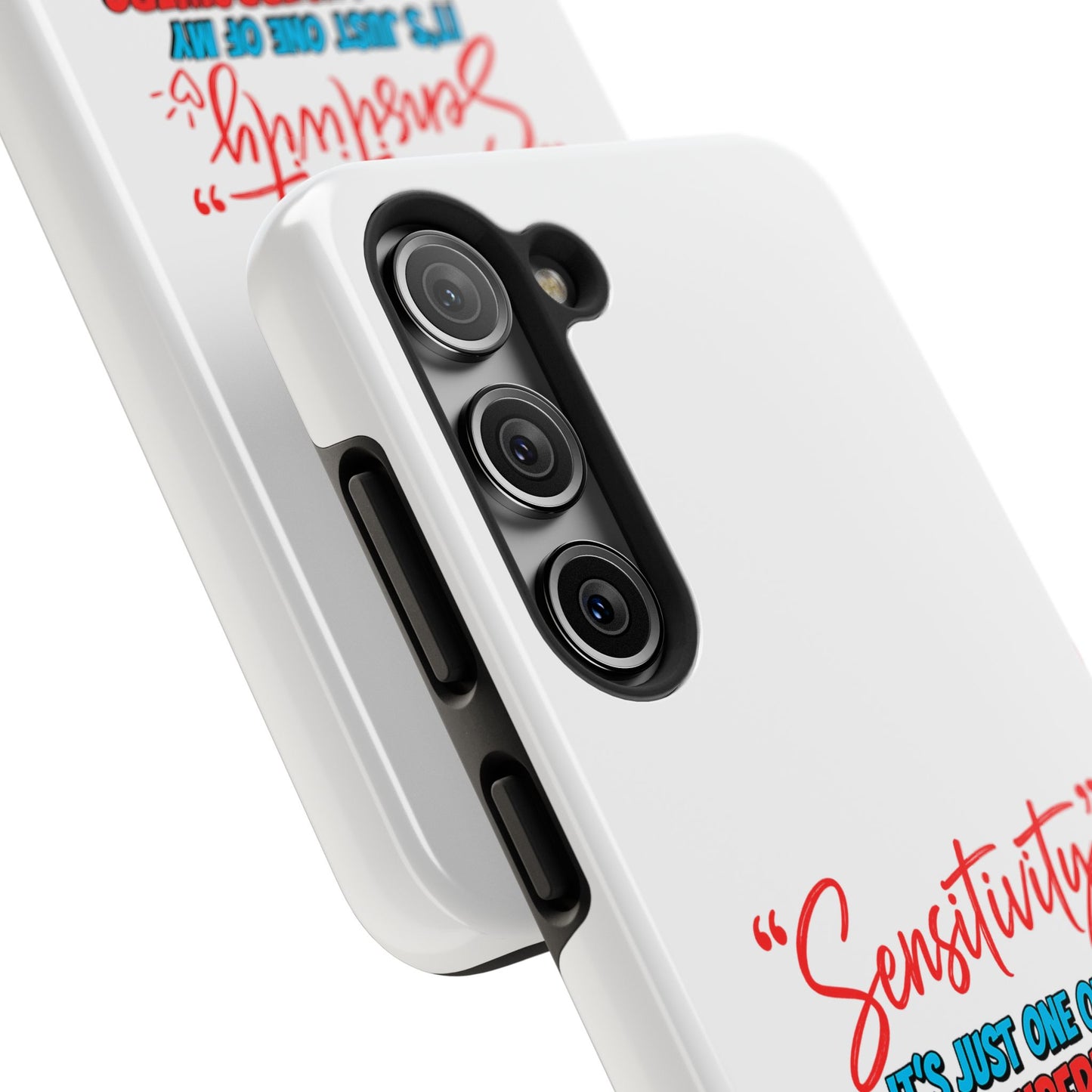 "Sensitivity: it’s just one of my many superpowers” Protective Phone Cover