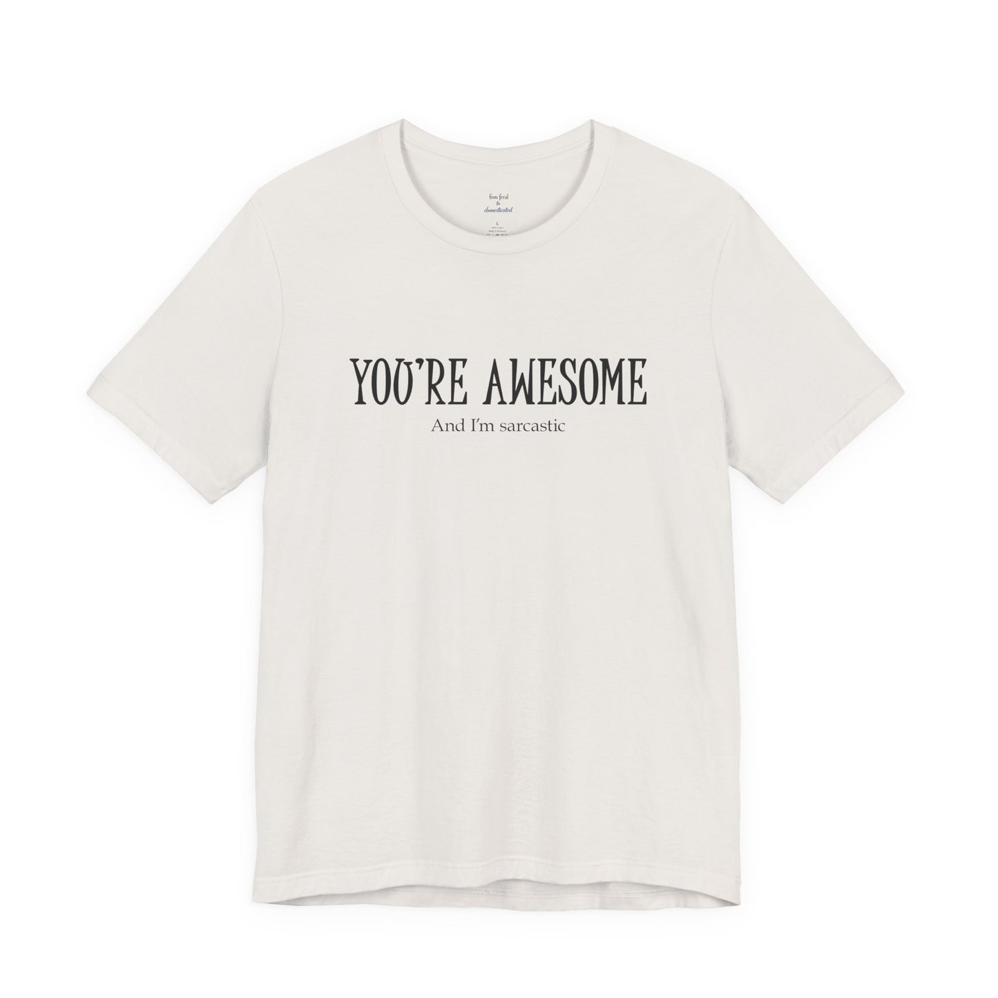 You're Awesome (And I'm Sarcastic) T-Shirt