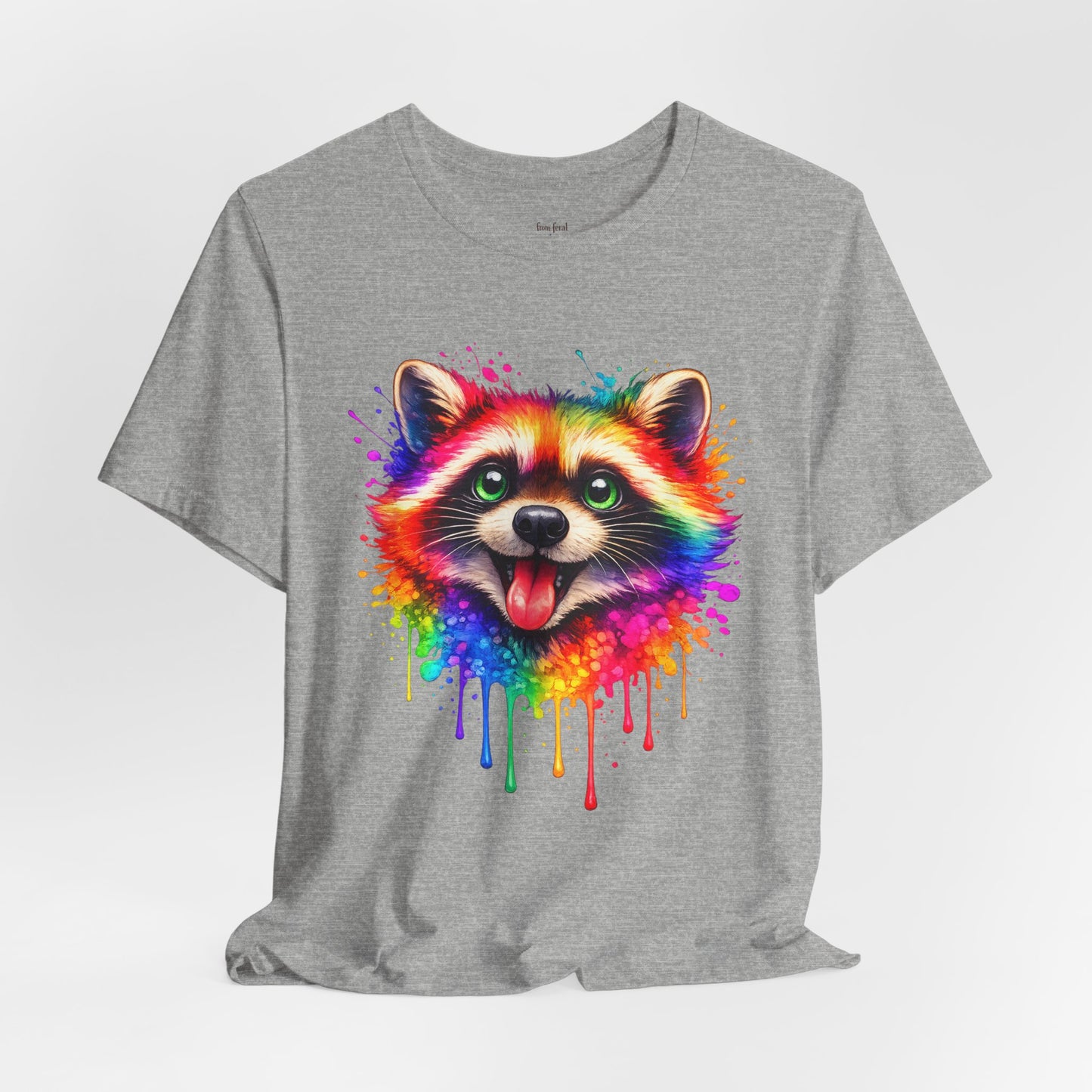 Watercolor Wildlife Raccoon T-Shirt