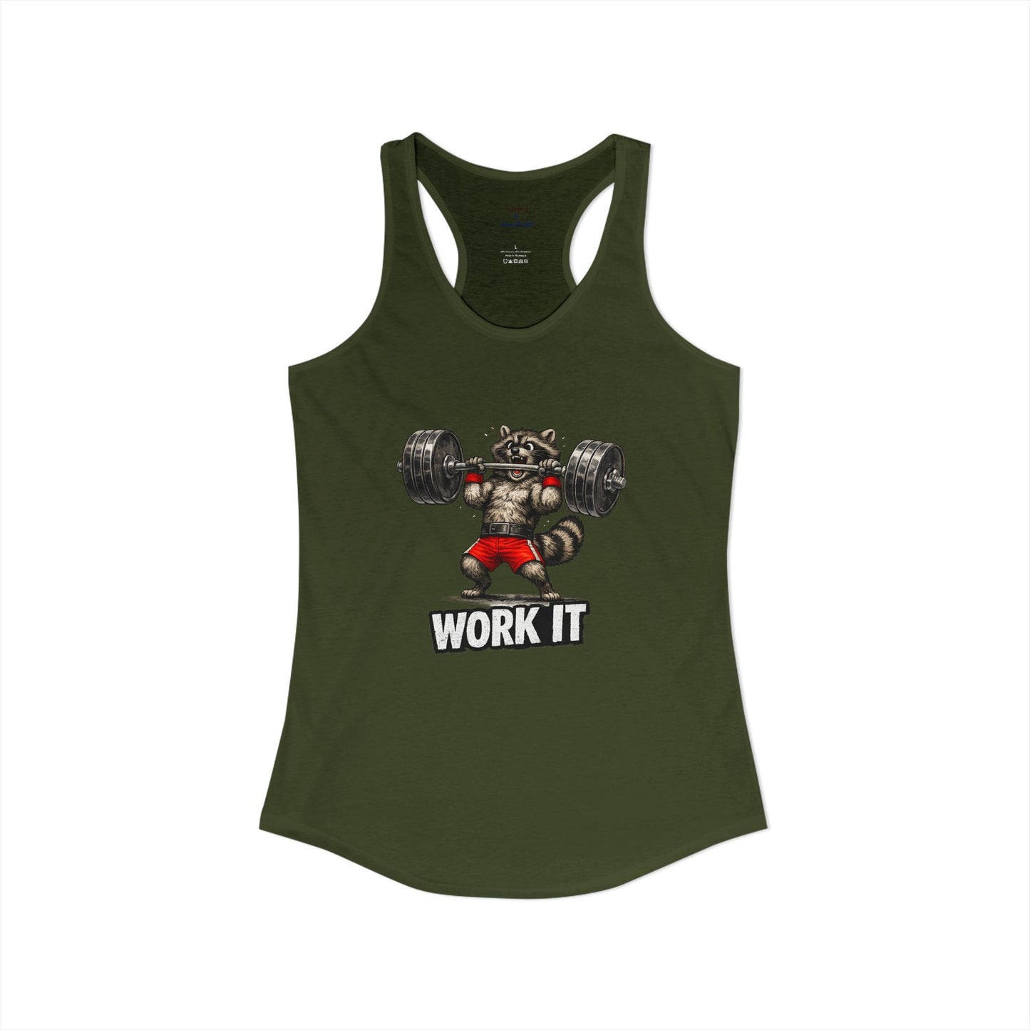 Work It Racerback Tank