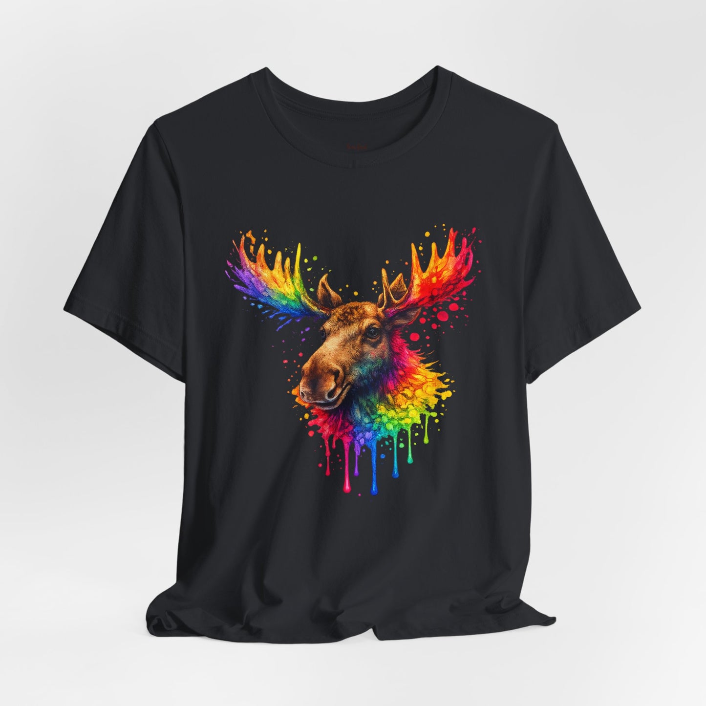 Watercolor Wildlife Moose T-Shirt