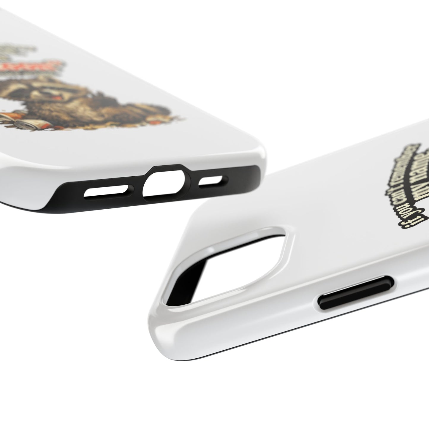 Yell Raccoon Phone Case — Tough & Cute Protective Phone Cover